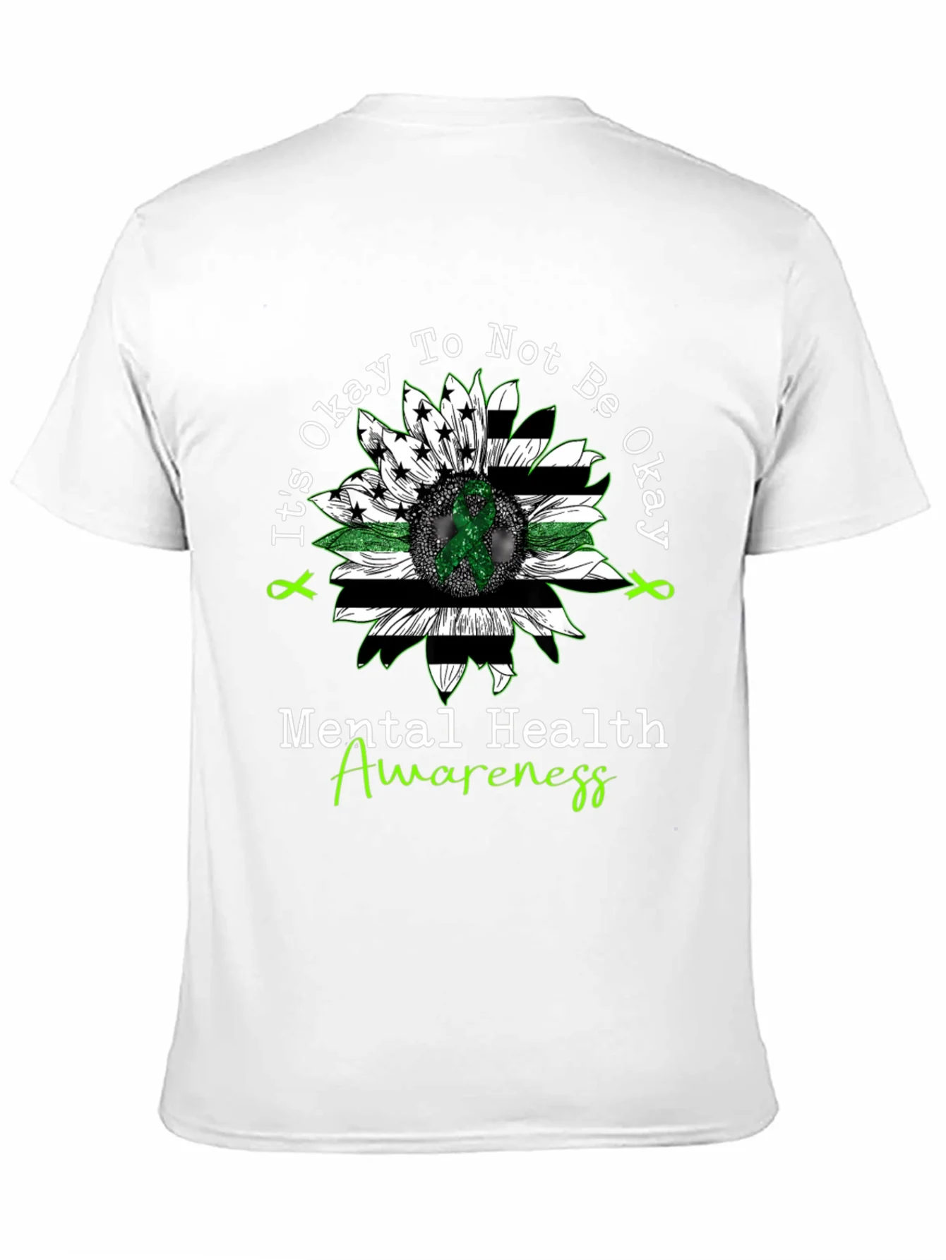 Mental Health Awareness Sunflower T-Shirt