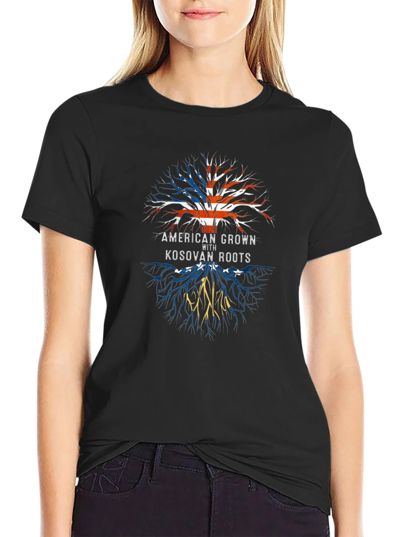 American Grown with Kosovan Roots T-Shirt