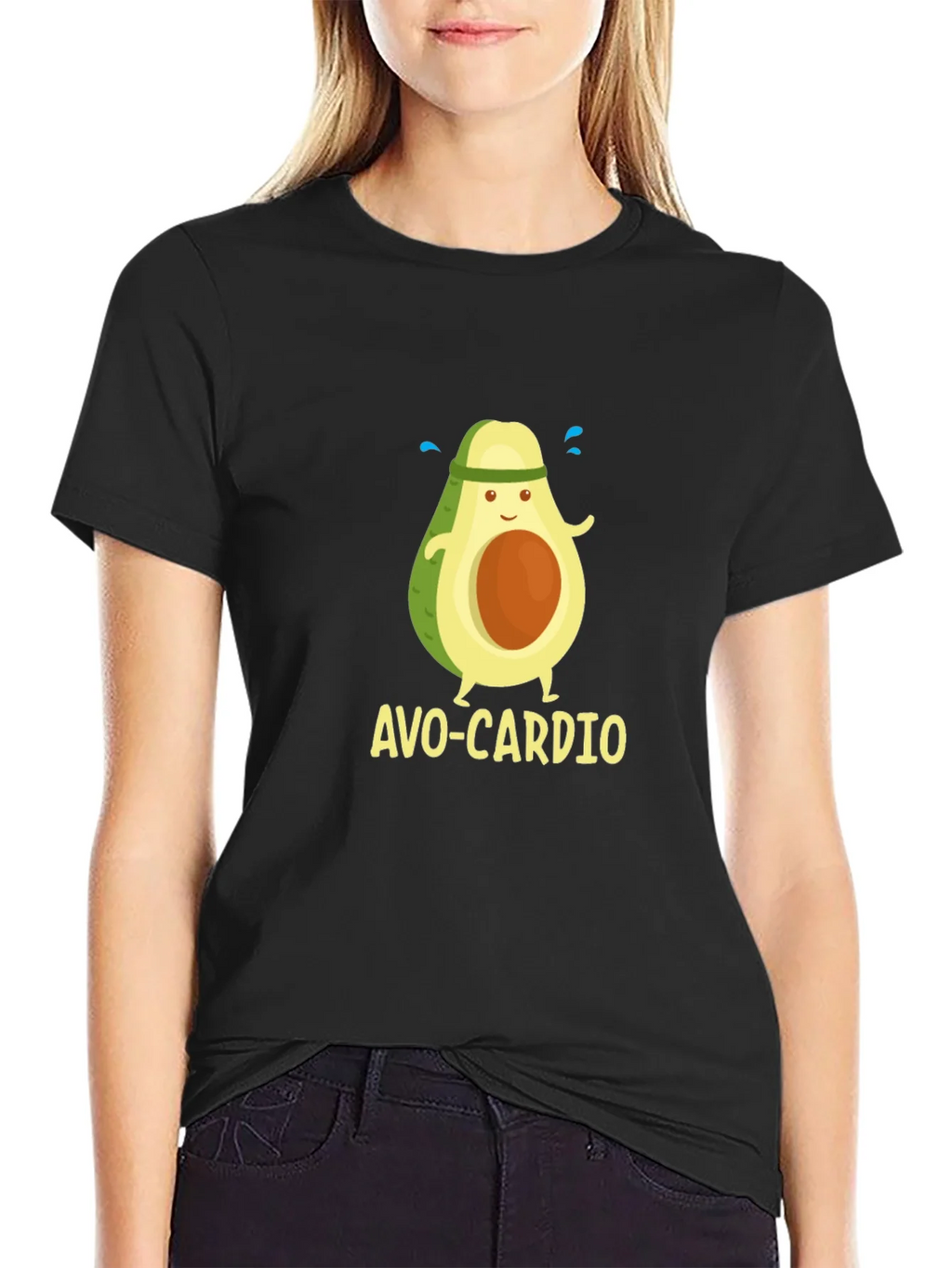 Avo-Cardio Black T-Shirt