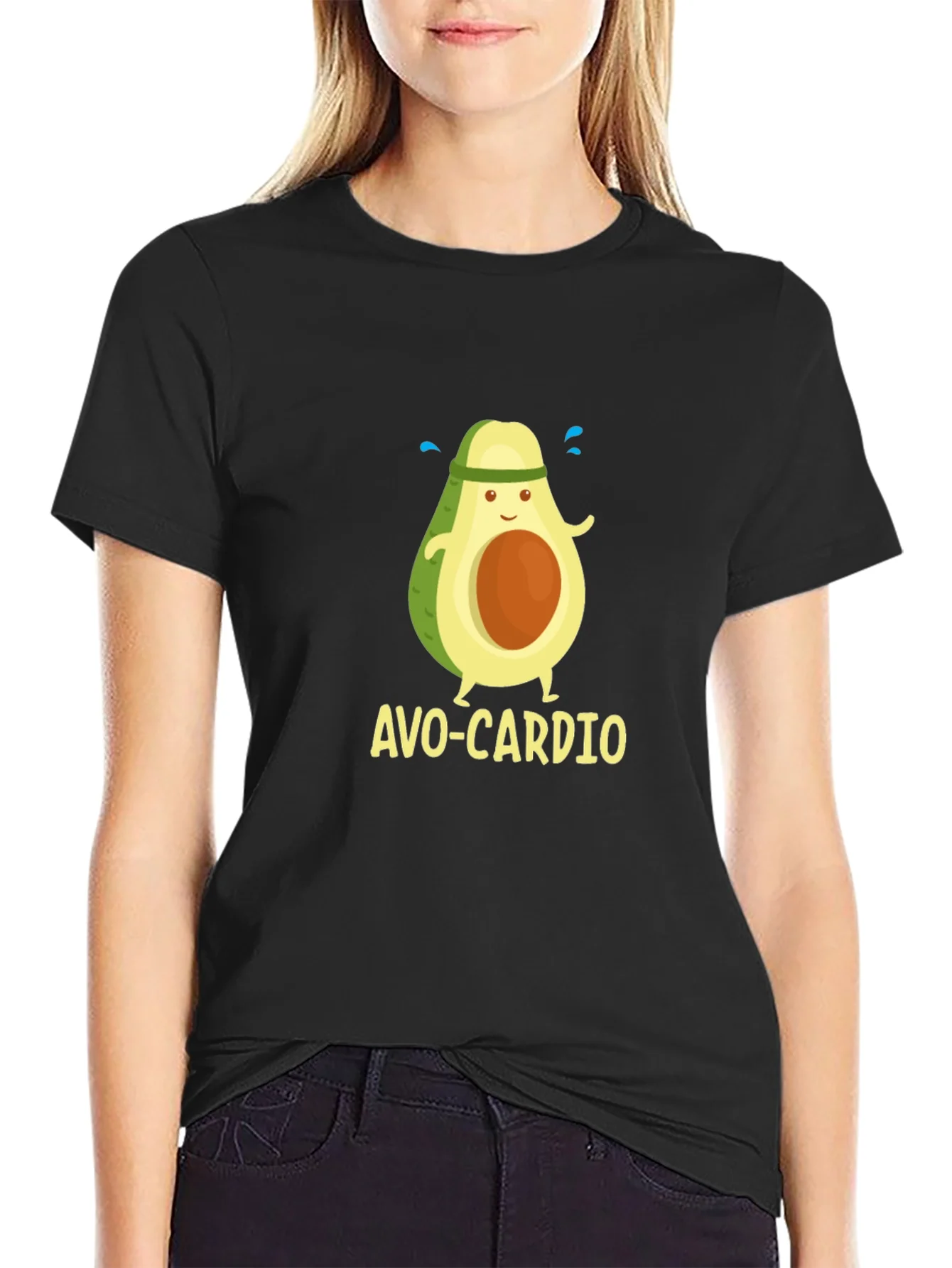 Avo-Cardio Black T-Shirt