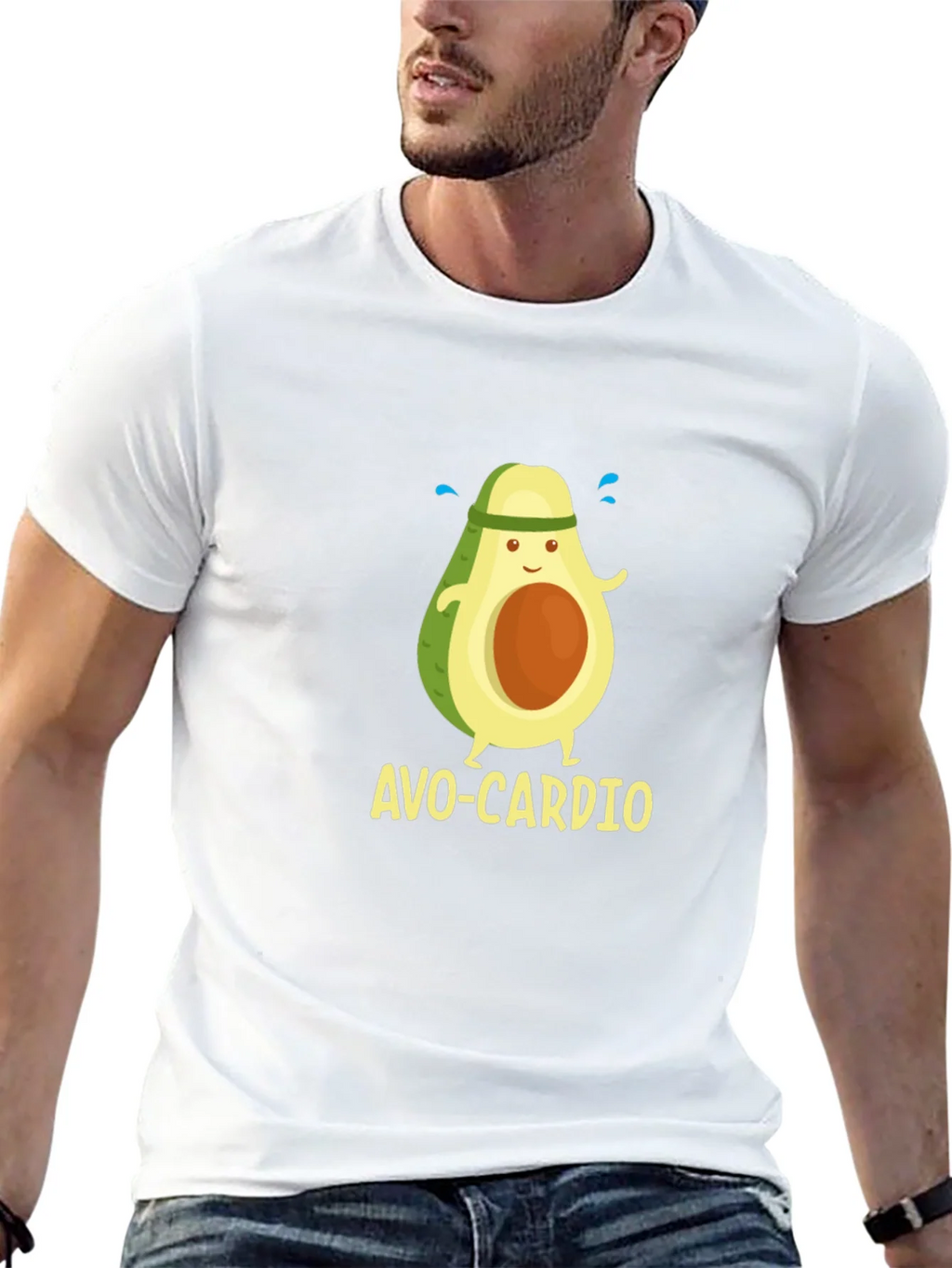 Avo-Cardio Black T-Shirt