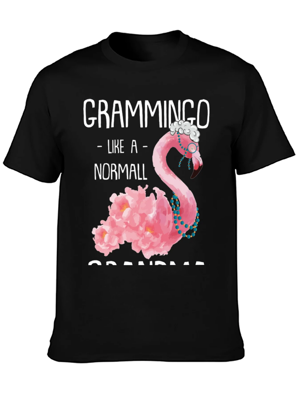 Grammingo Grandma T-Shirt - Flamingo Humor Tee