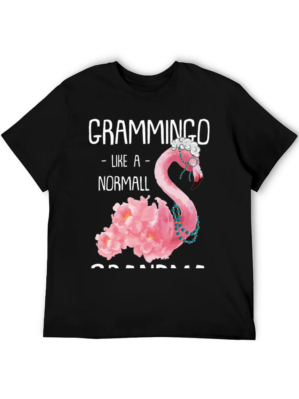 Grammingo Grandma T-Shirt - Flamingo Humor Tee