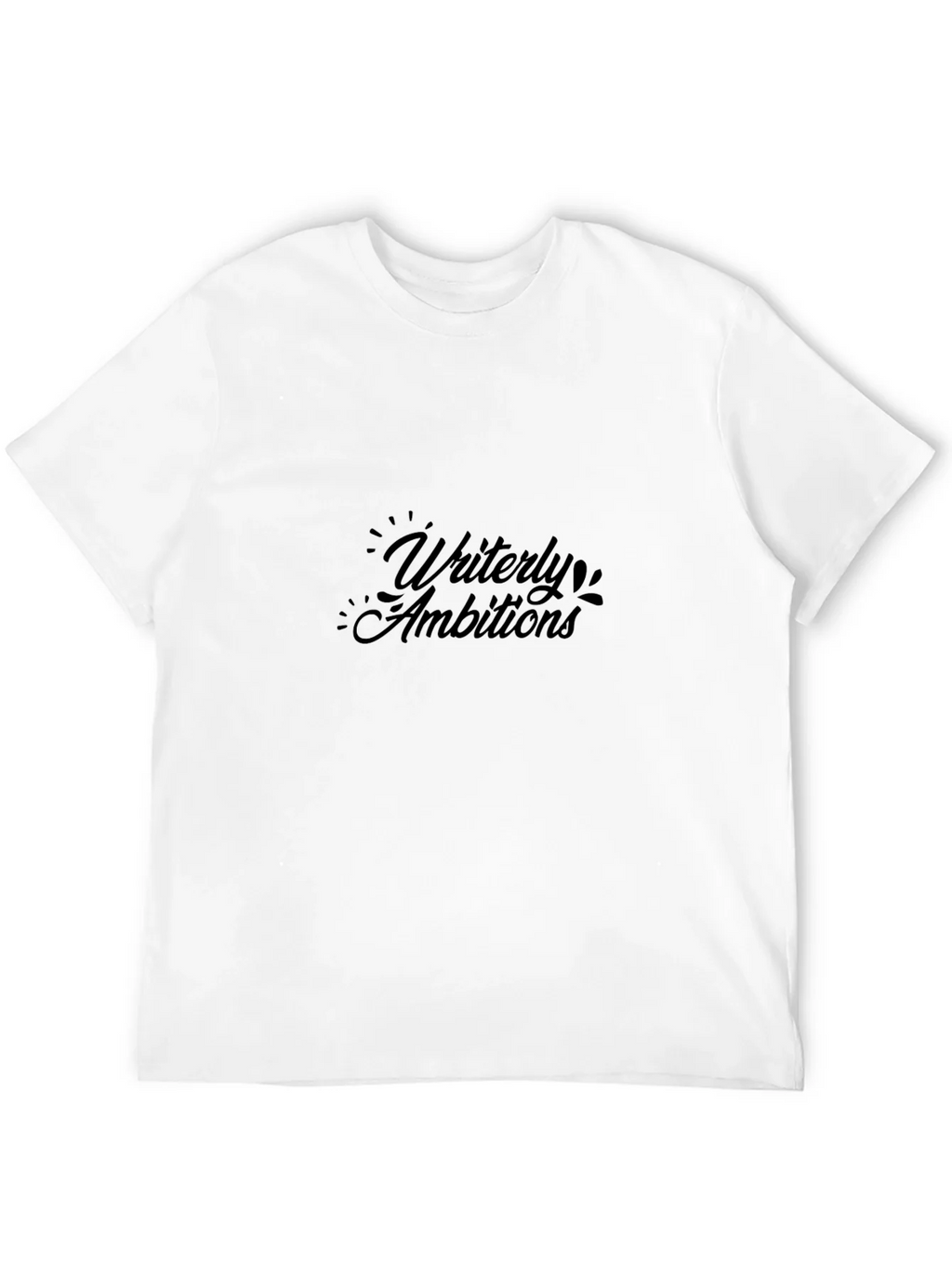 Writerly Ambitions Black T-Shirt