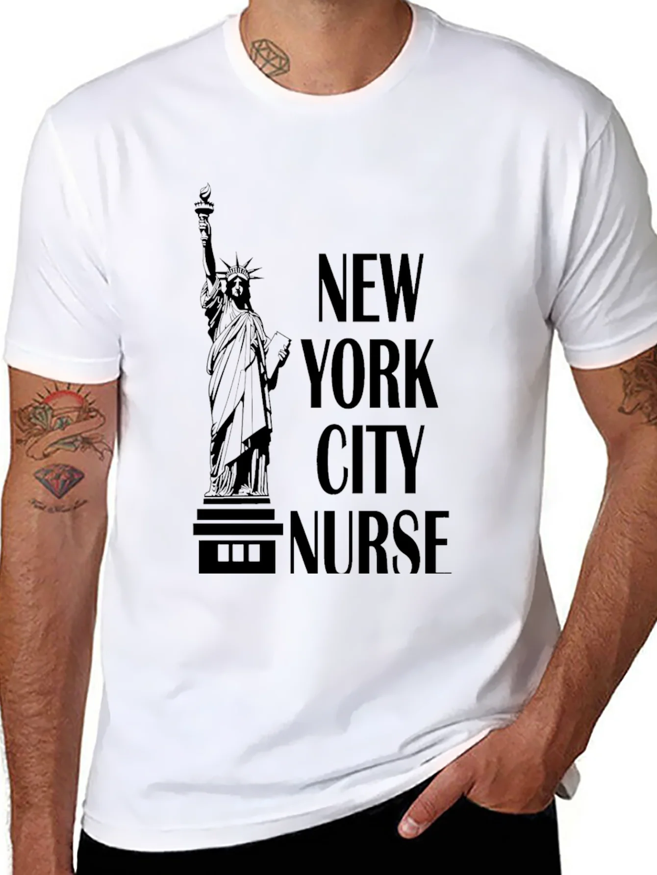 New York City Nurse T-Shirt - Statue of Liberty