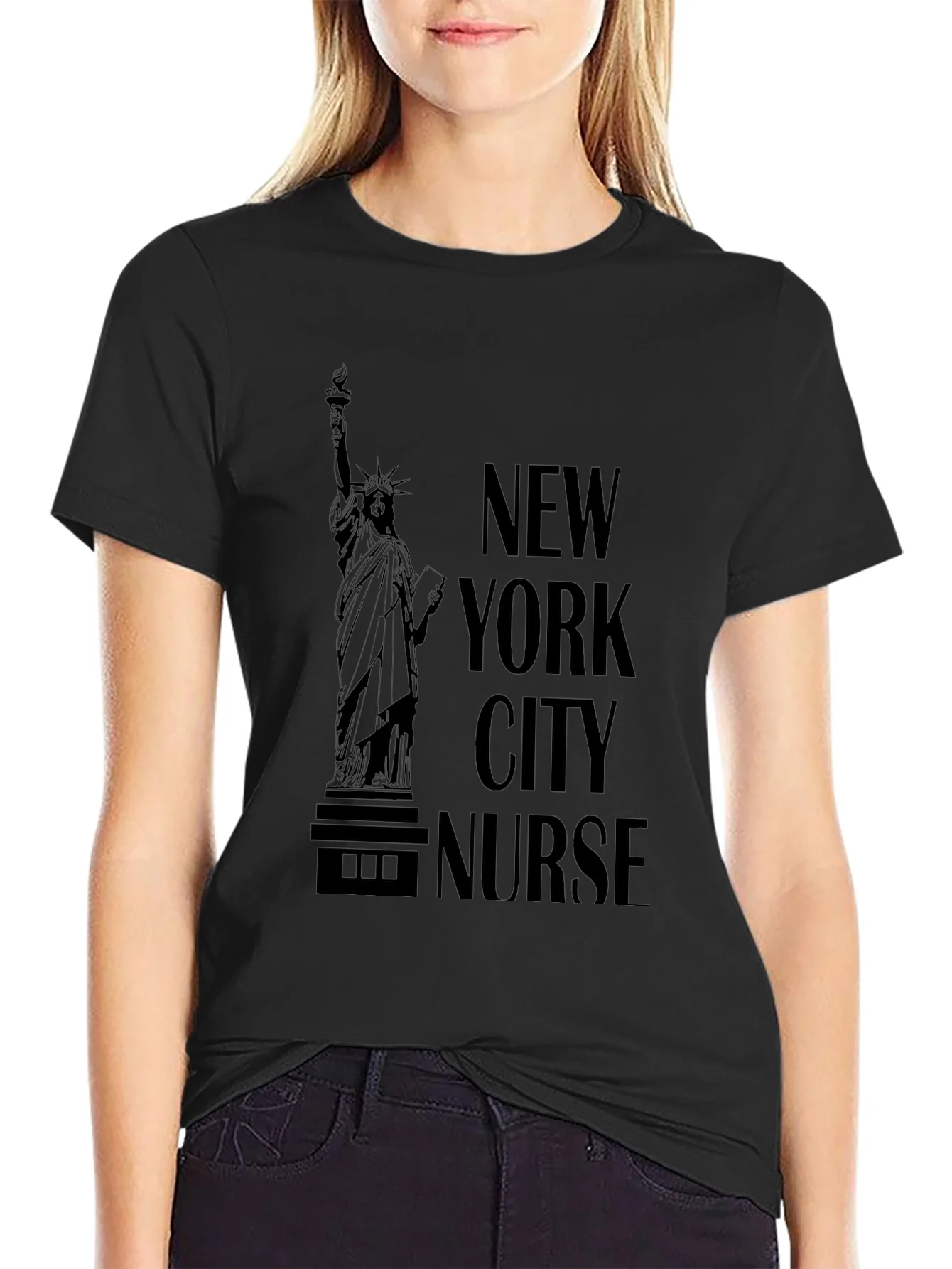 New York City Nurse T-Shirt - Statue of Liberty
