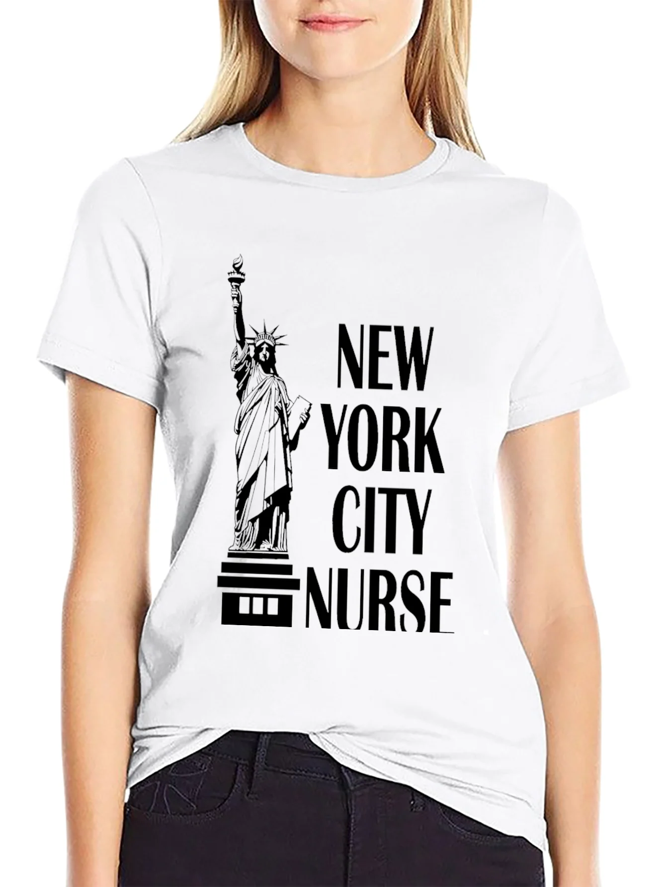 New York City Nurse T-Shirt - Statue of Liberty