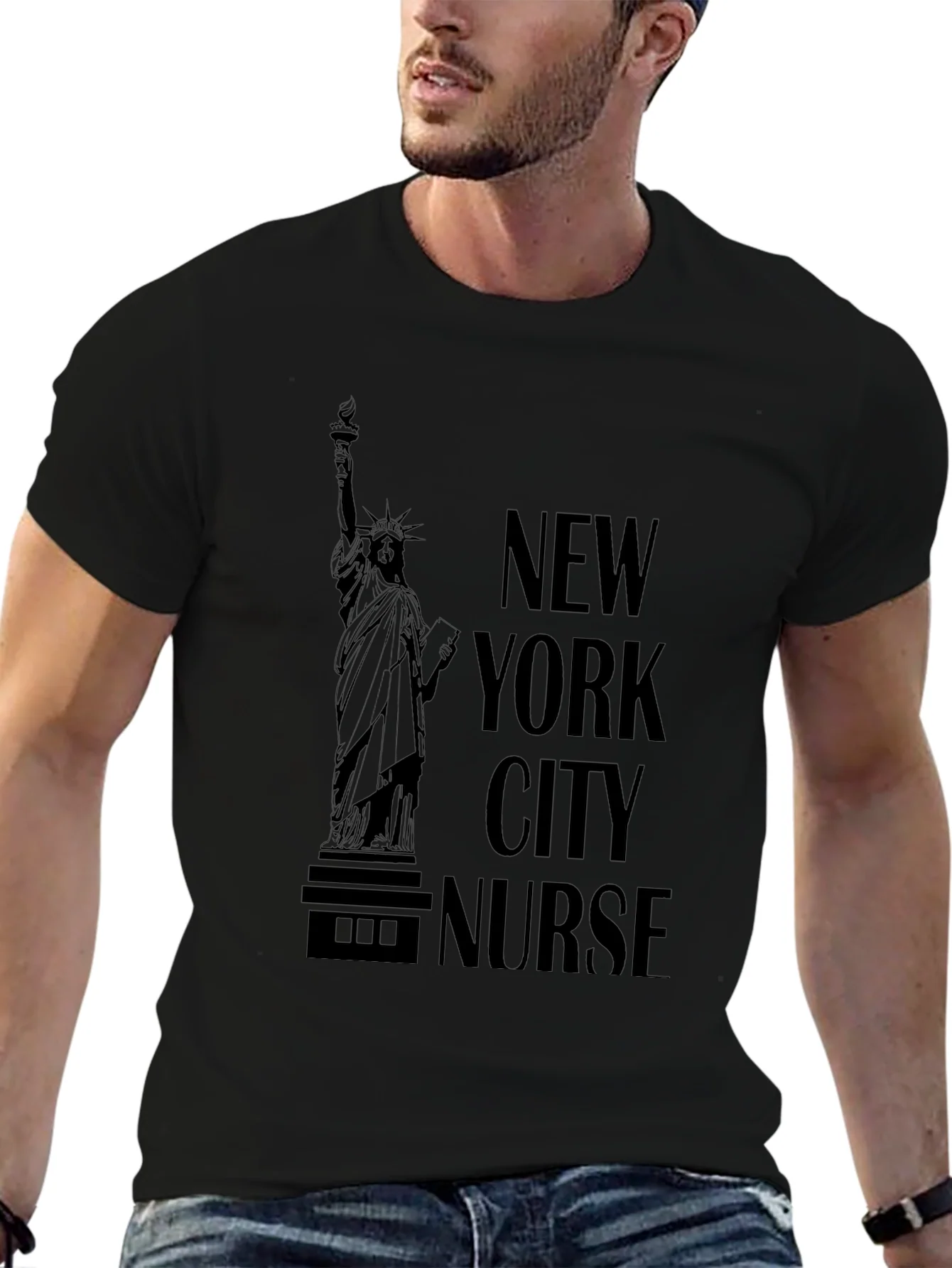 New York City Nurse T-Shirt - Statue of Liberty