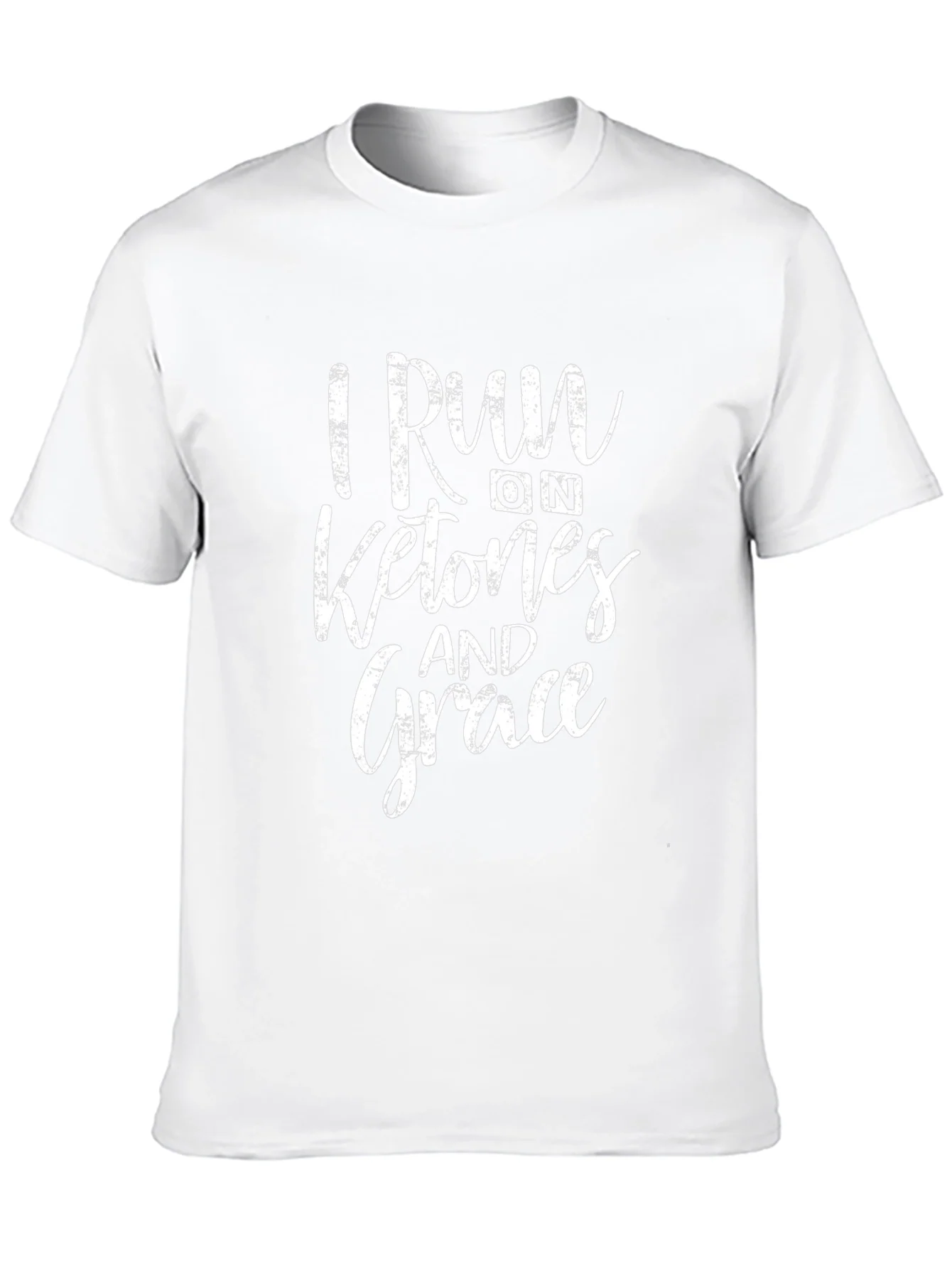I Run on Ketones and Grace Black T-Shirt