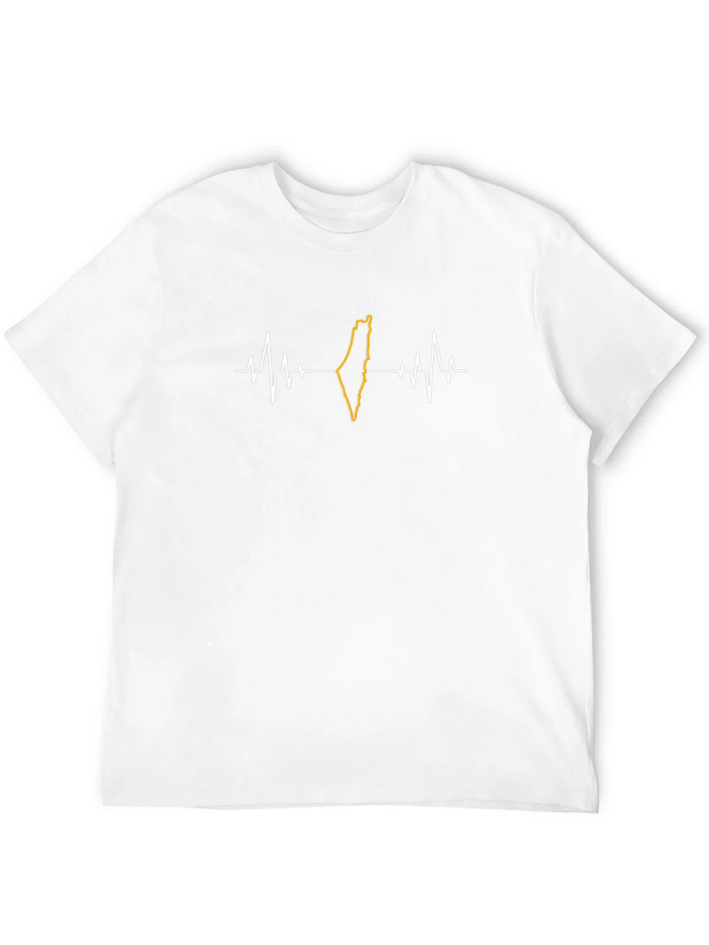 Palestine Heartbeat T-Shirt - Black
