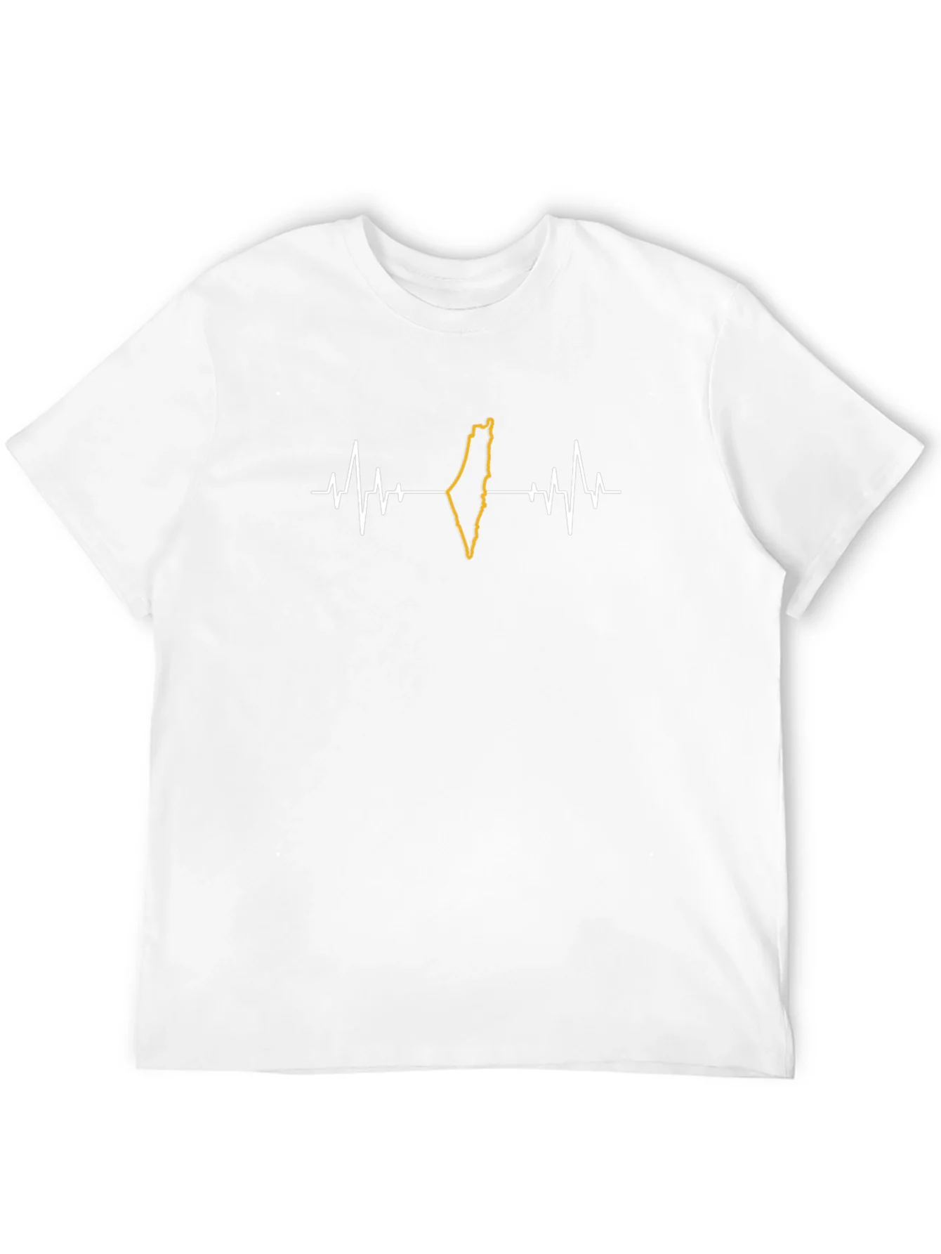 Palestine Heartbeat T-Shirt - Black
