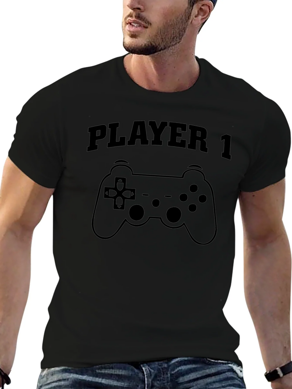 Player 1 T-Shirt - Gamer Style
