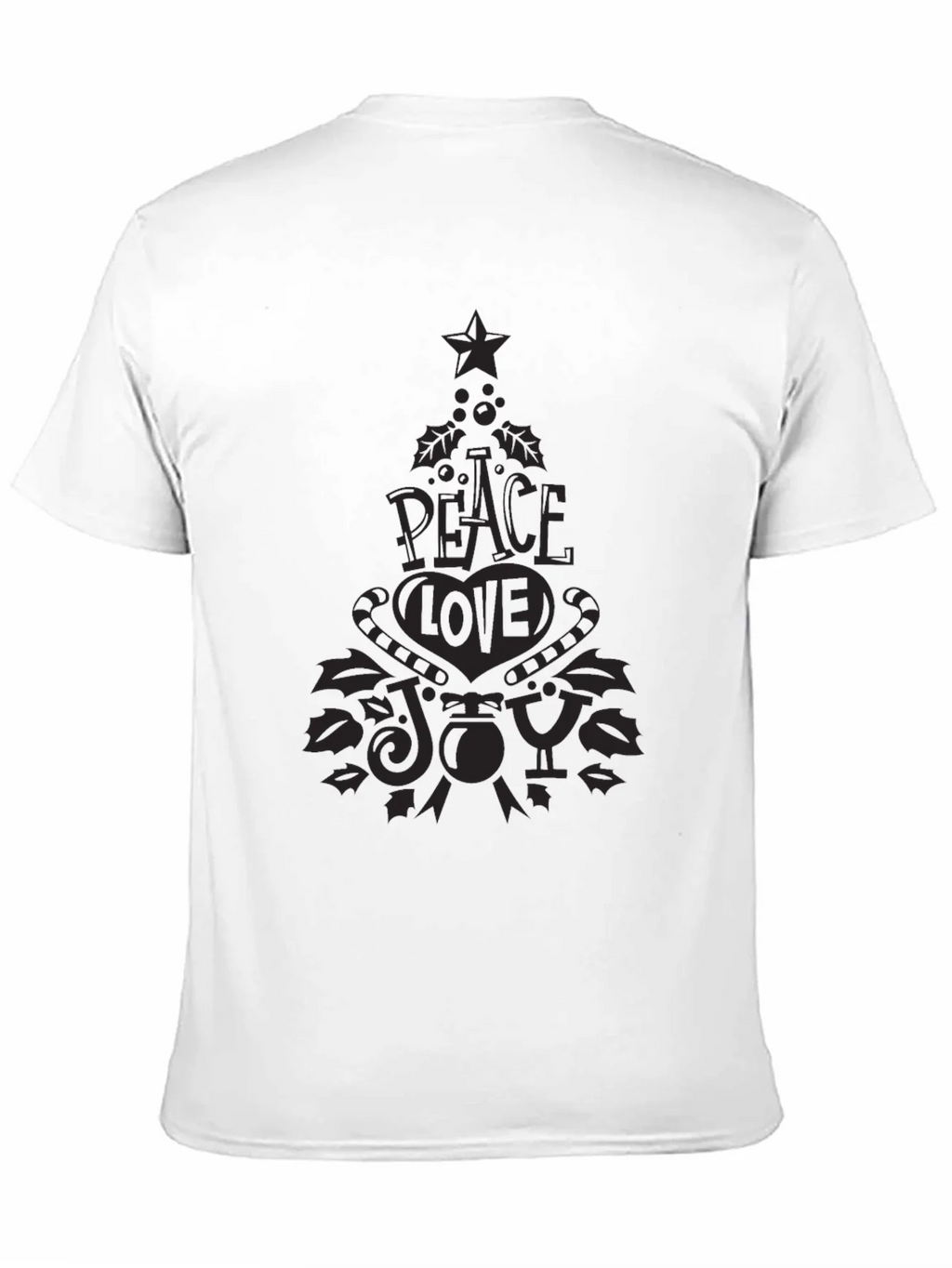 Peace Love Joy Holiday T-Shirt