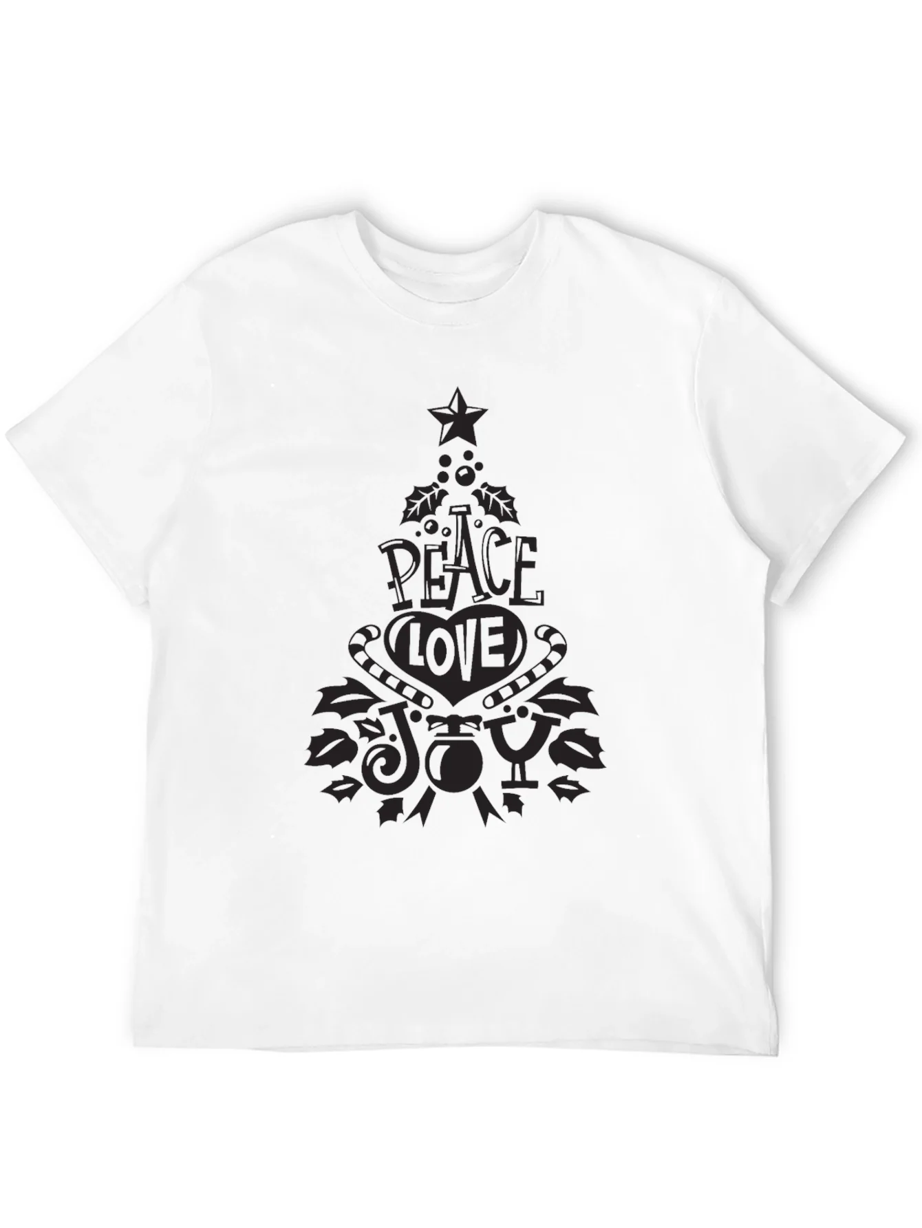 Peace Love Joy Holiday T-Shirt