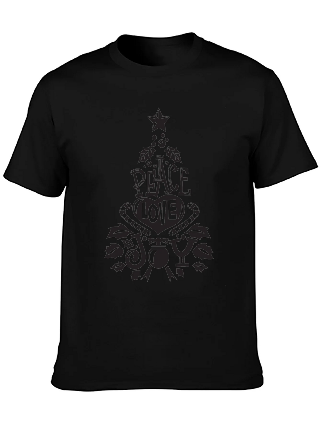 Peace Love Joy Holiday T-Shirt