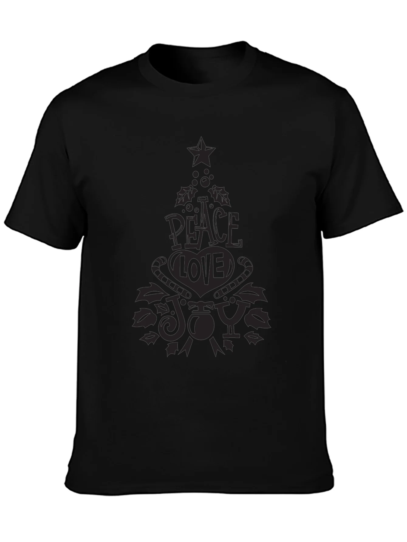 Peace Love Joy Holiday T-Shirt