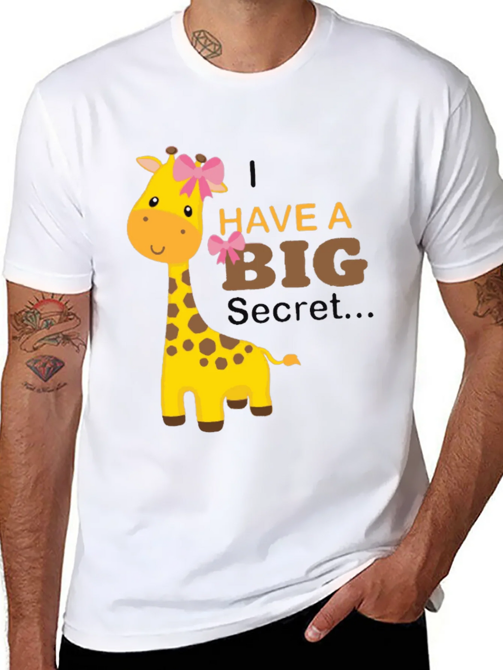 Giraffe Secret T-Shirt