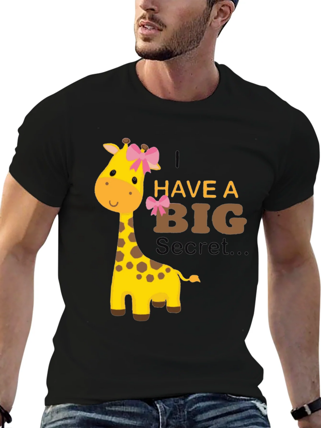 Giraffe Secret T-Shirt