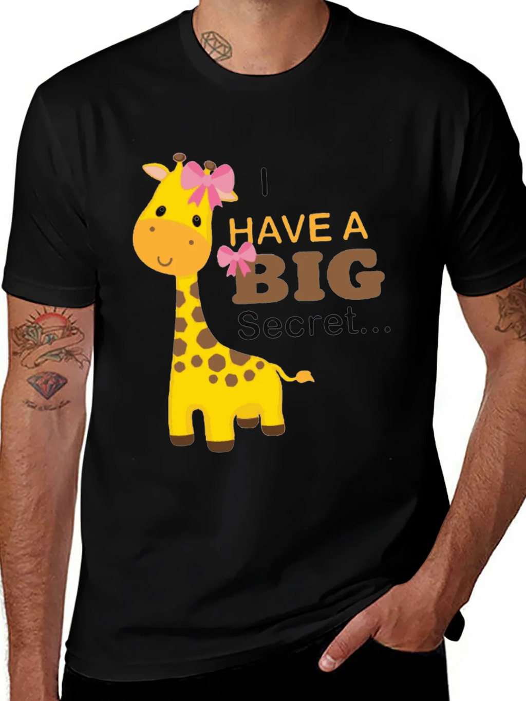 Giraffe Secret T-Shirt