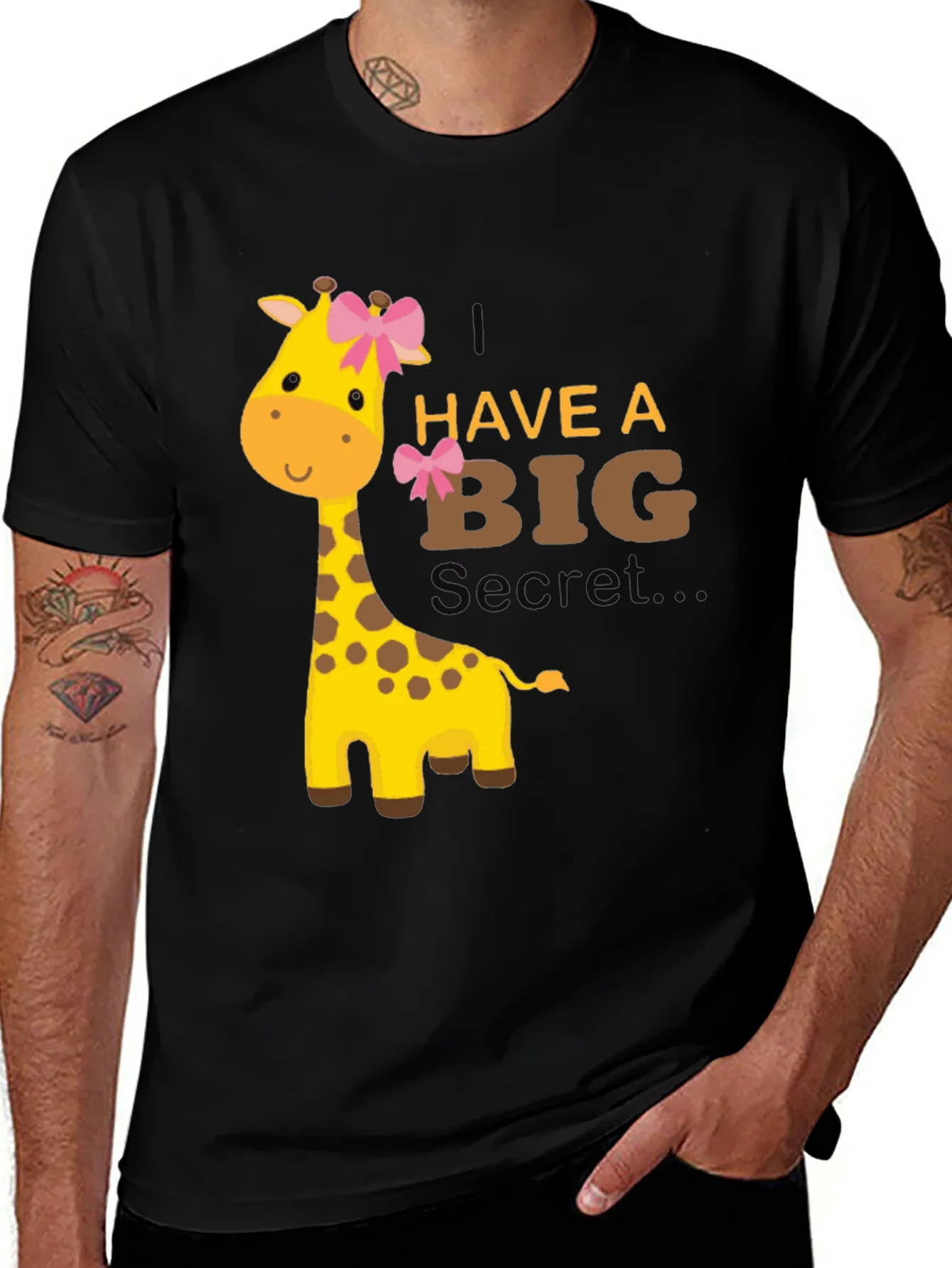 Giraffe Secret T-Shirt