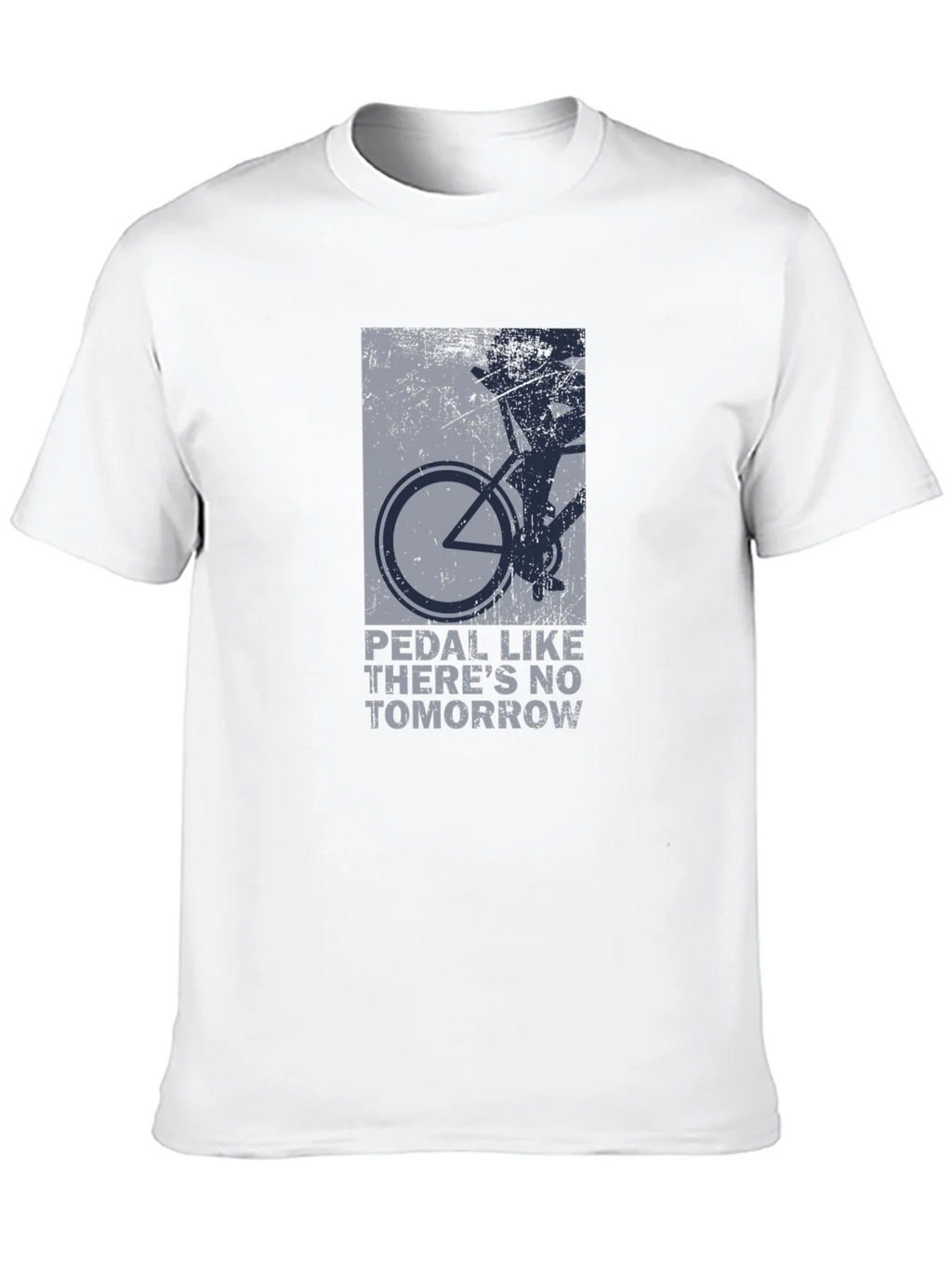 Pedal Like Theres No Tomorrow Graphic Tee