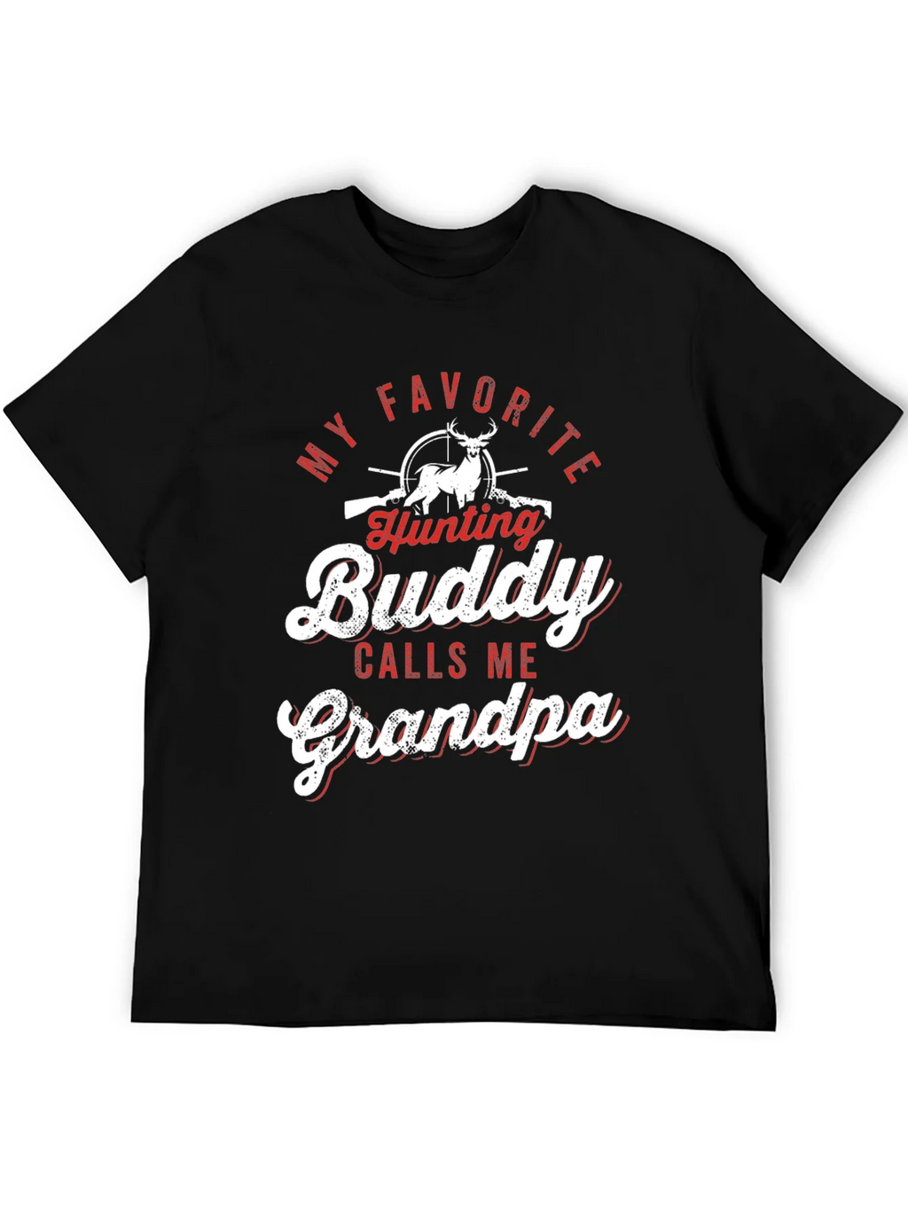 Hunting Buddy Grandpa T-Shirt
