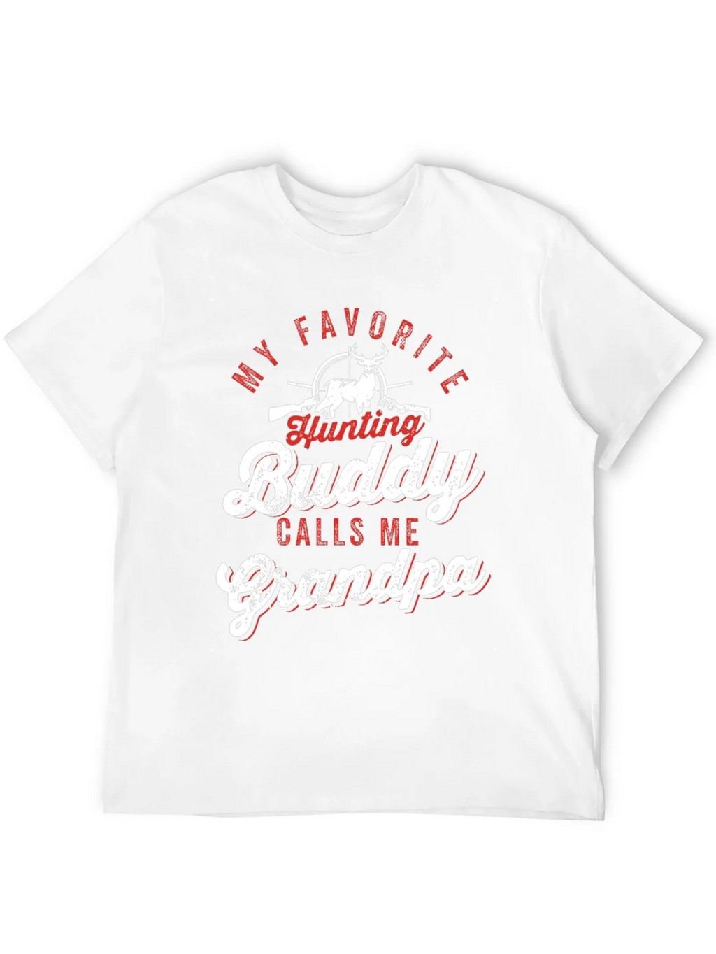 Hunting Buddy Grandpa T-Shirt