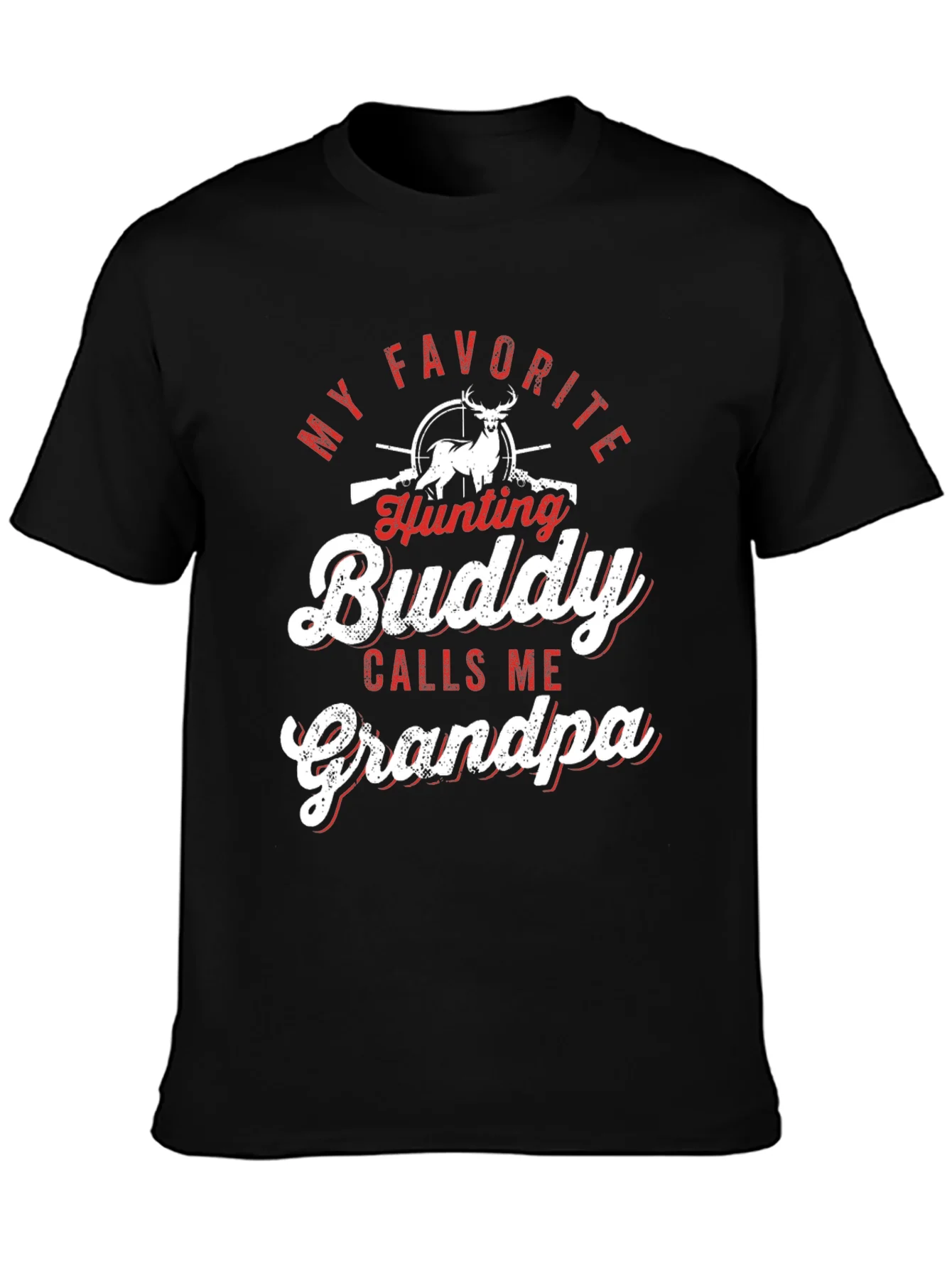 Hunting Buddy Grandpa T-Shirt