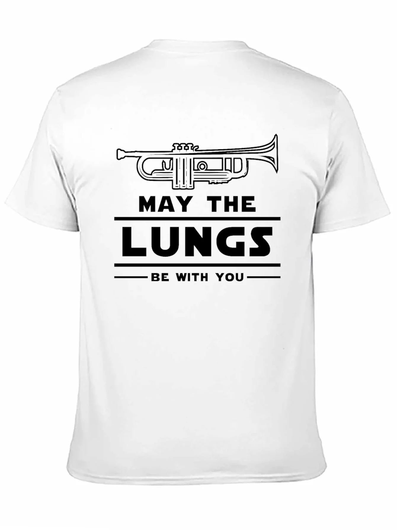 May The Lungs Be With You Trumpet T-Shirt