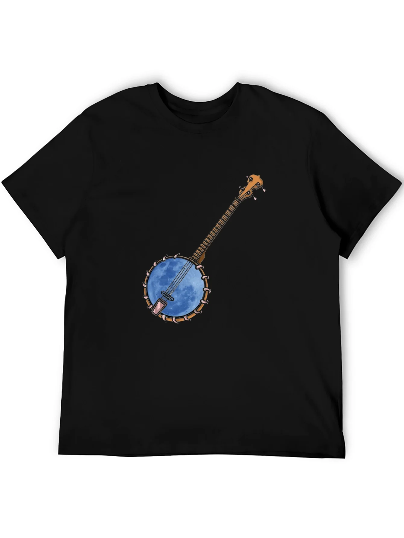 Banjo Moon Graphic Tee - Black
