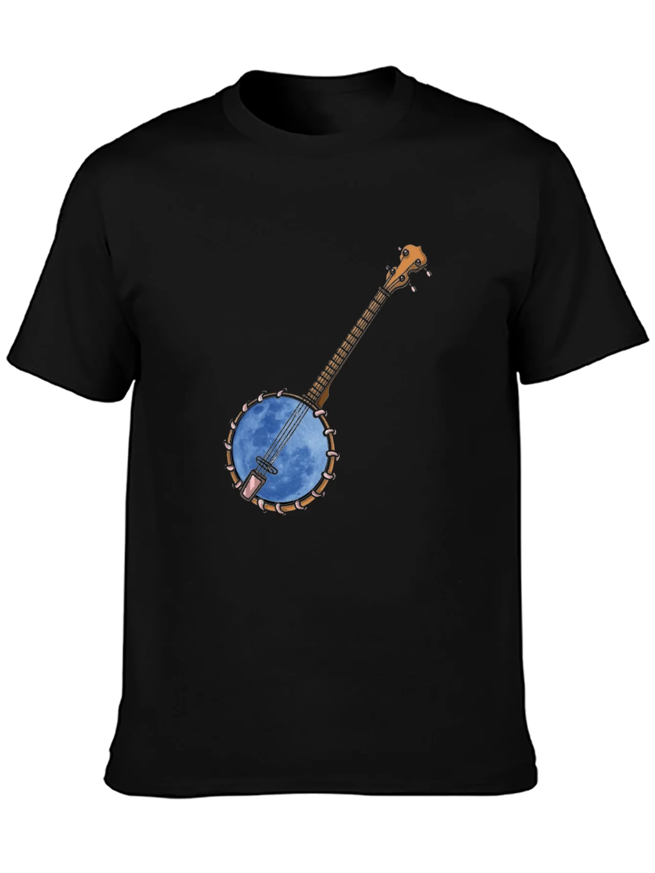 Banjo Moon Graphic Tee - Black
