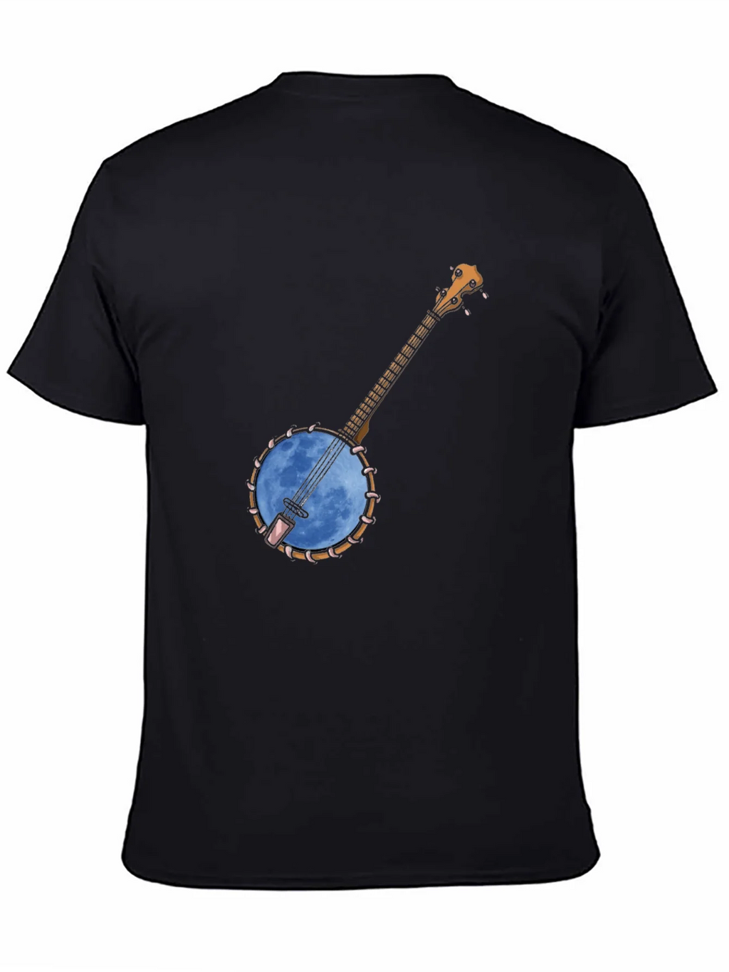 Banjo Moon Graphic Tee - Black