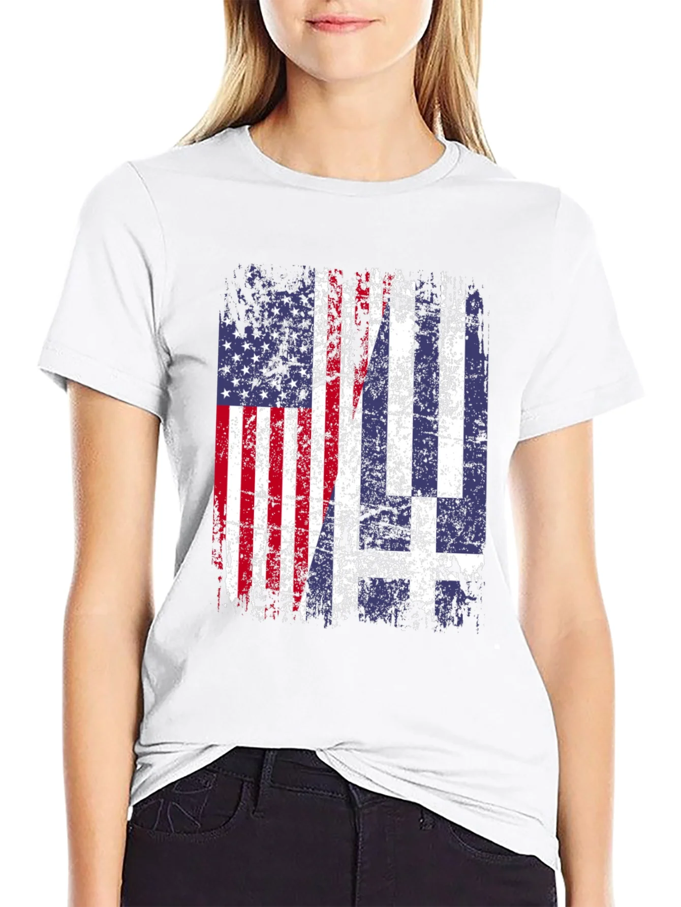 USA & Greece Flag T-Shirt