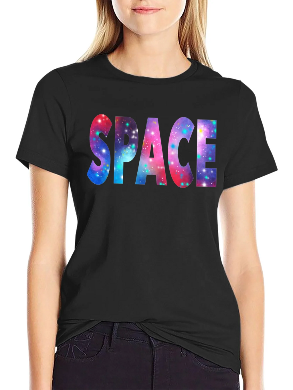 Space Galaxy Graphic T-Shirt - Cosmic Print Tee