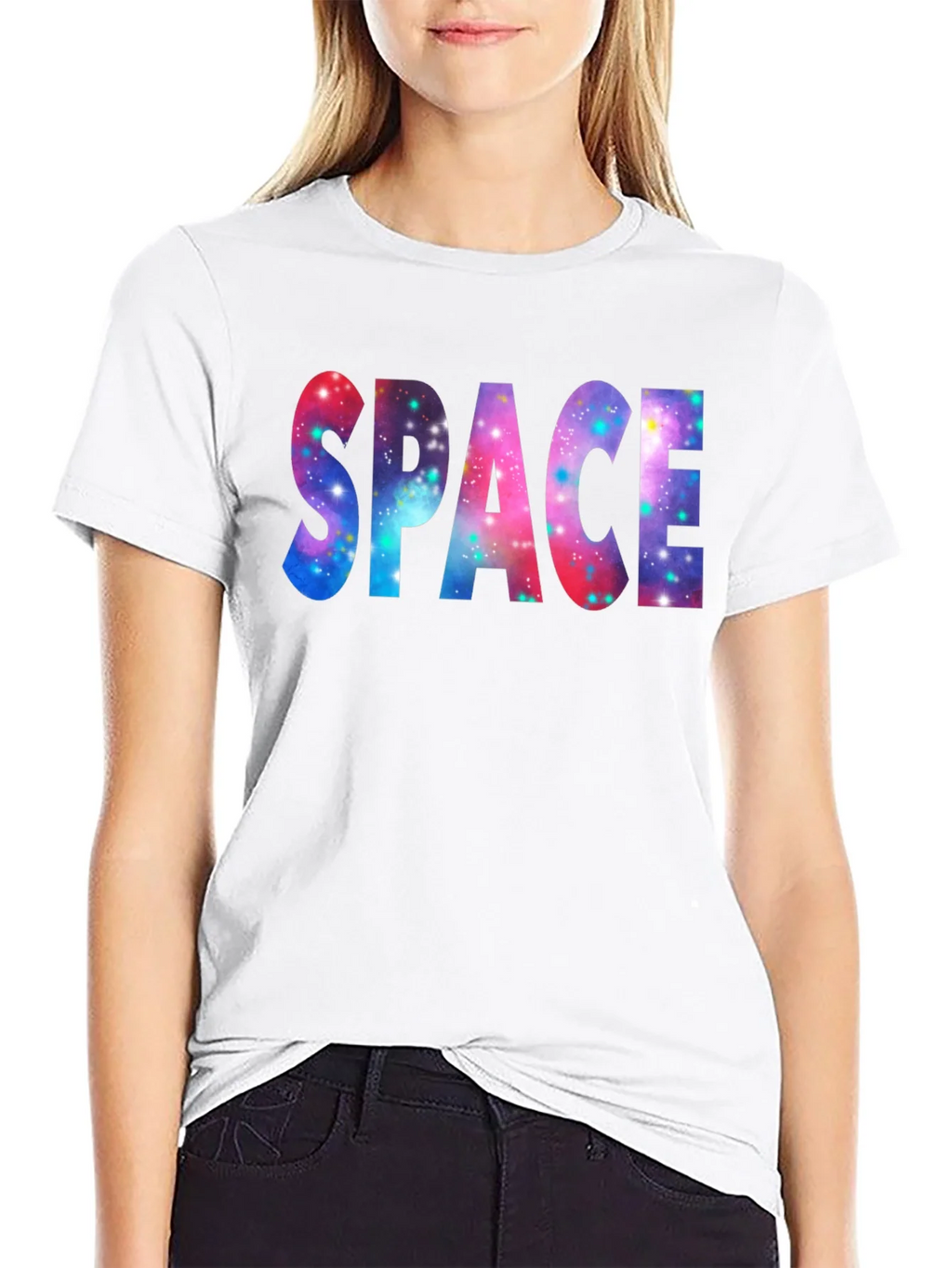 Space Galaxy Graphic T-Shirt - Cosmic Print Tee
