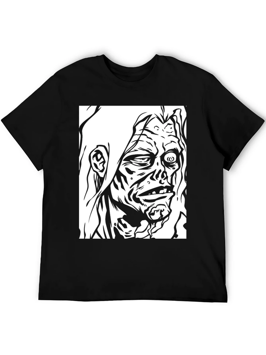 Zombie Graphic T-Shirt - Black Tee