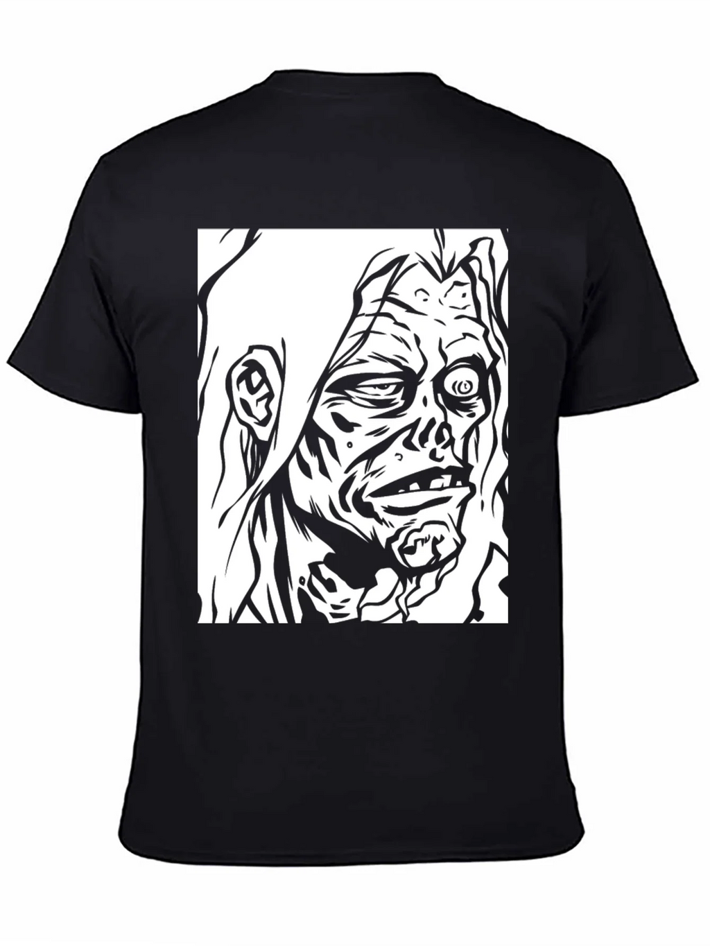 Zombie Graphic T-Shirt - Black Tee