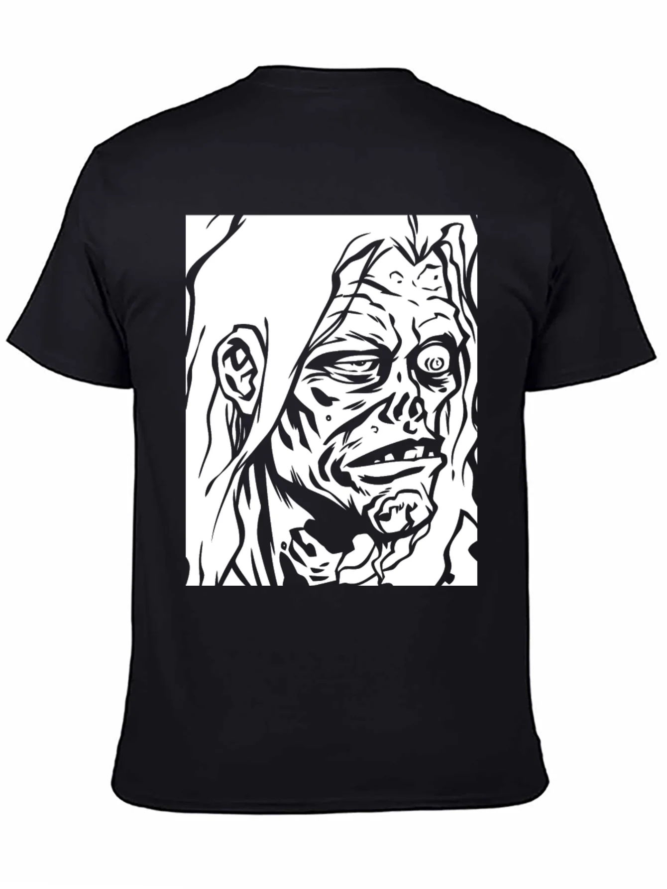 Zombie Graphic T-Shirt - Black Tee