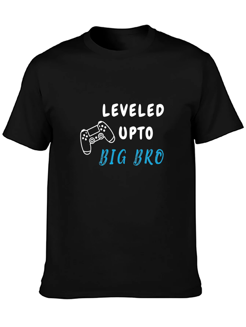 Leveled Up to Big Bro Graphic T-Shirt