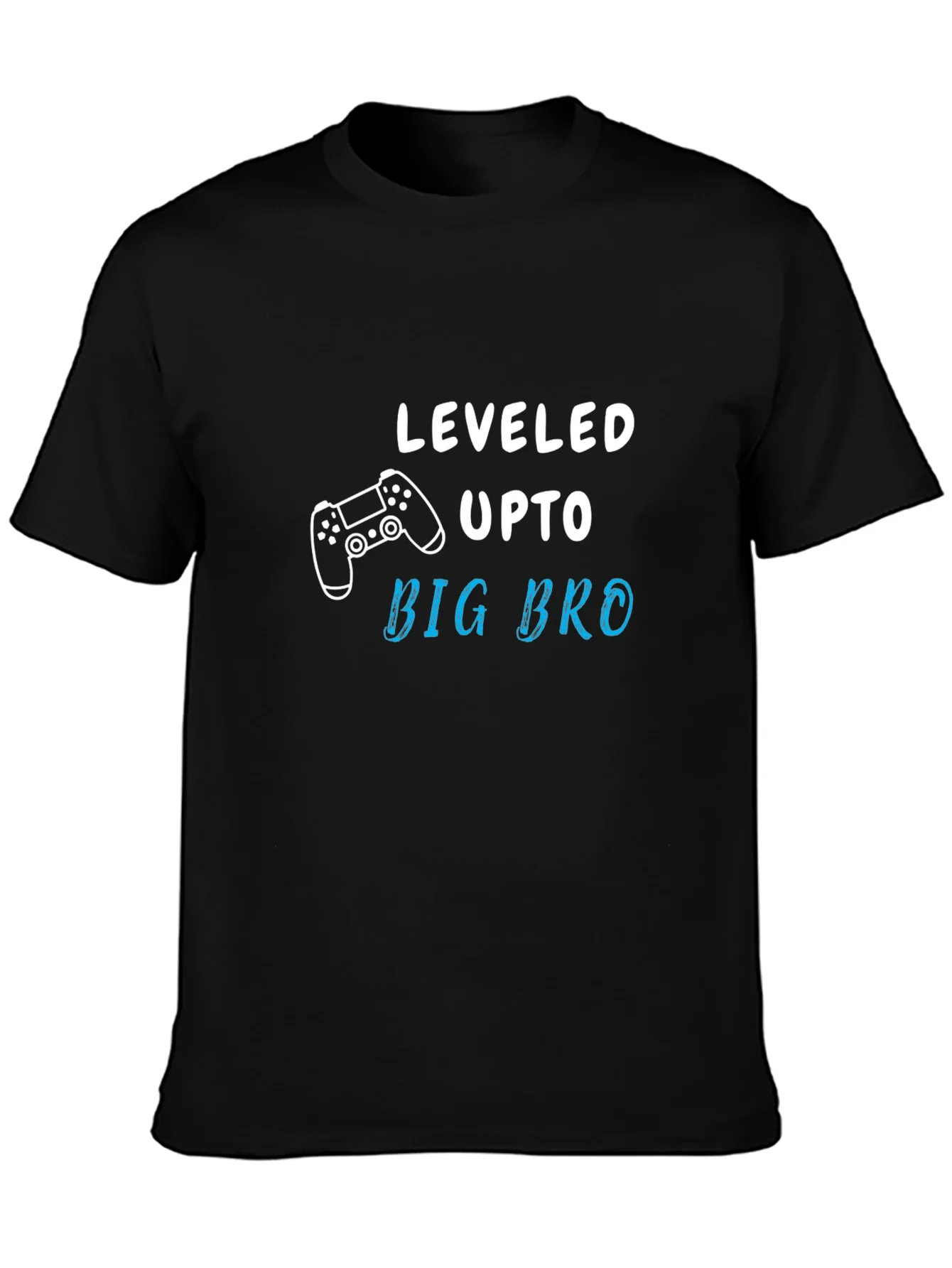 Leveled Up to Big Bro Graphic T-Shirt
