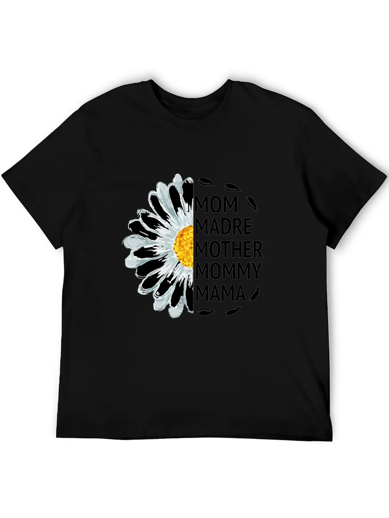 Mom Flower Graphic T-Shirt - Mothers Day Gift