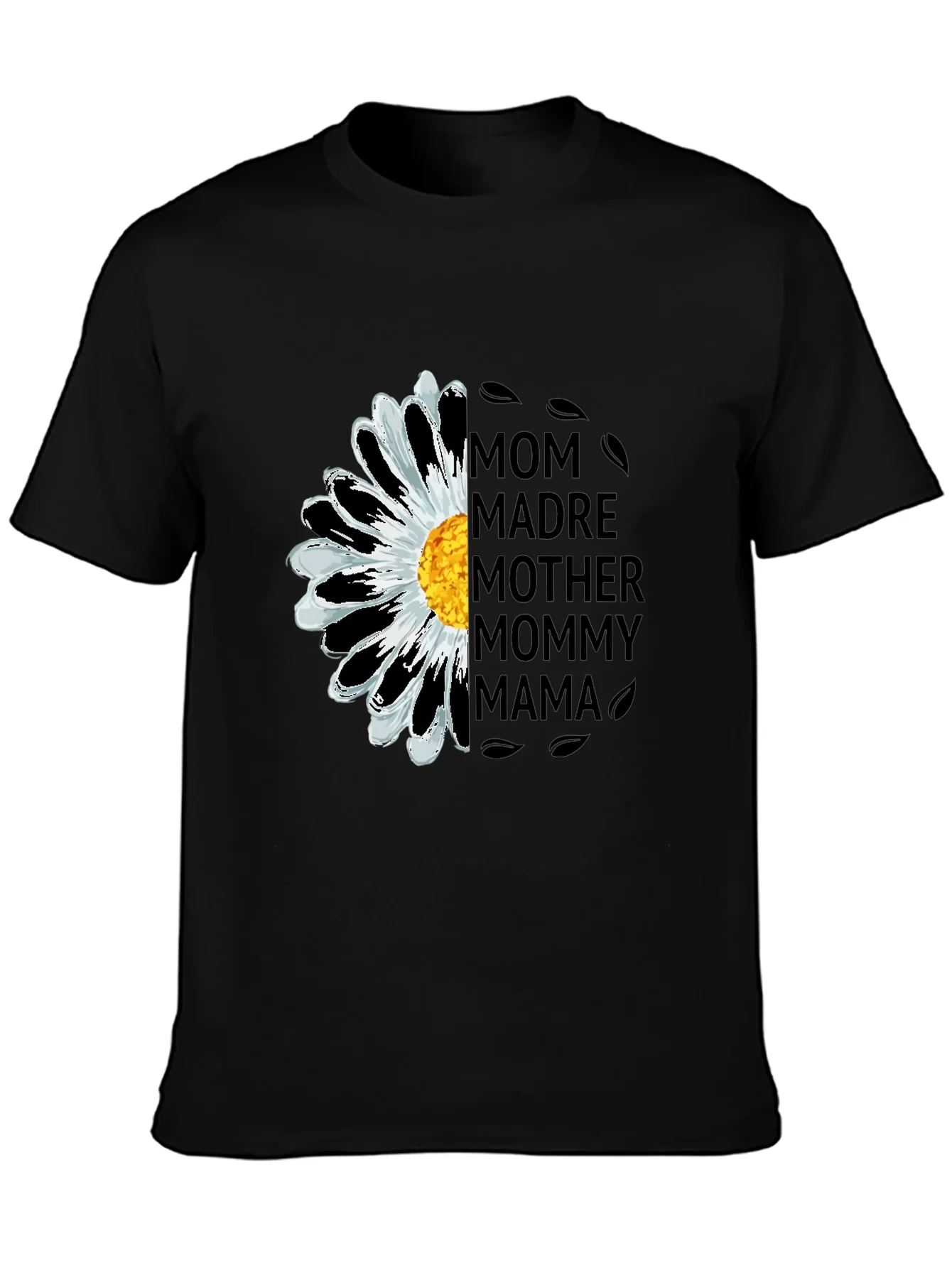 Mom Flower Graphic T-Shirt - Mothers Day Gift