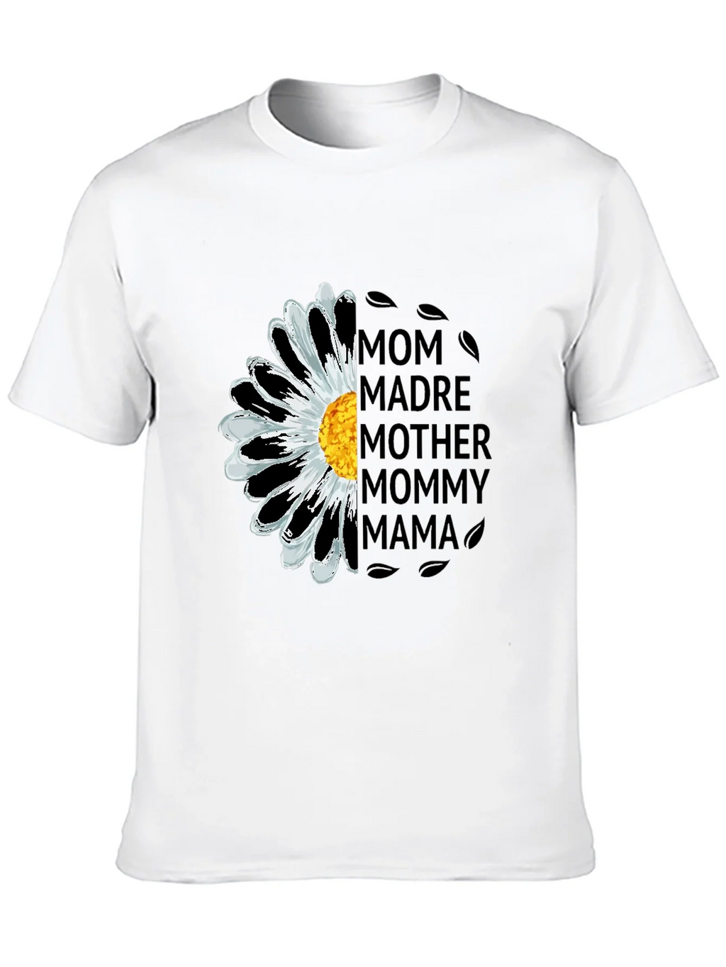 Mom Flower Graphic T-Shirt - Mothers Day Gift