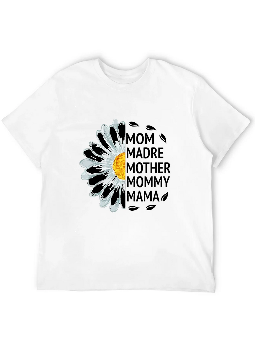 Mom Flower Graphic T-Shirt - Mothers Day Gift