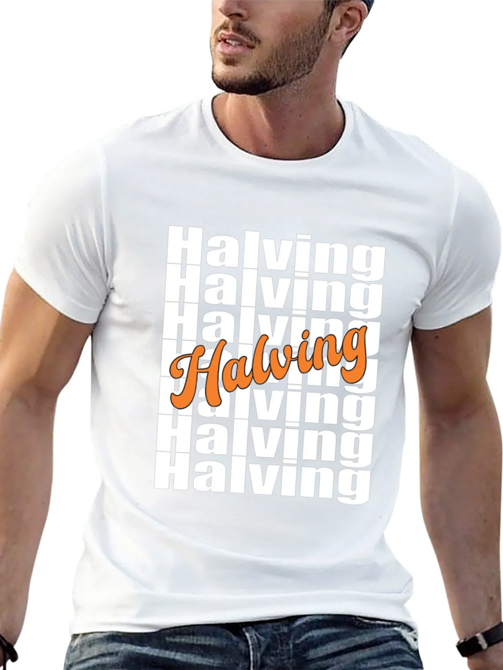 Halving Bitcoin Crypto T-Shirt Black