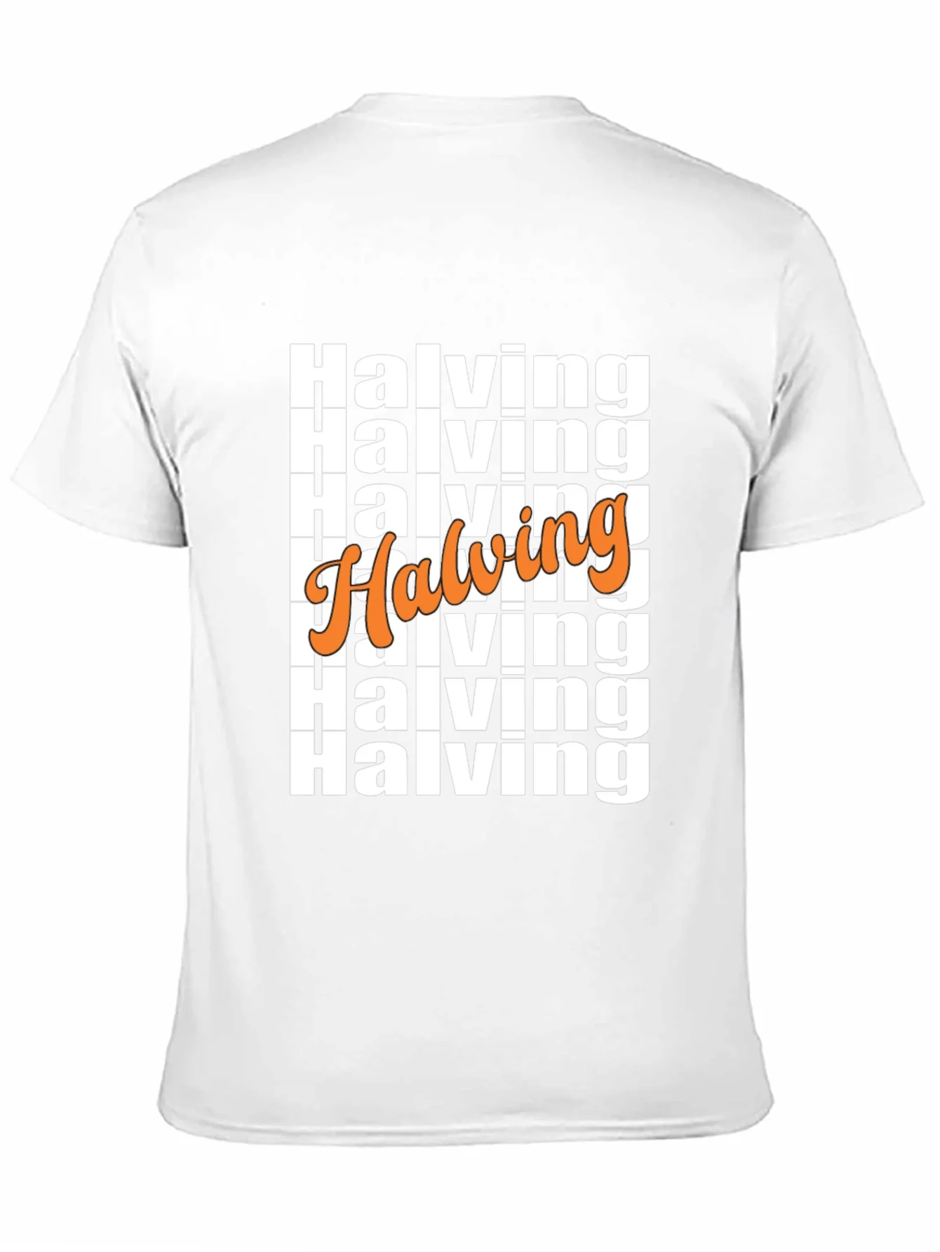 Halving Bitcoin Crypto T-Shirt Black