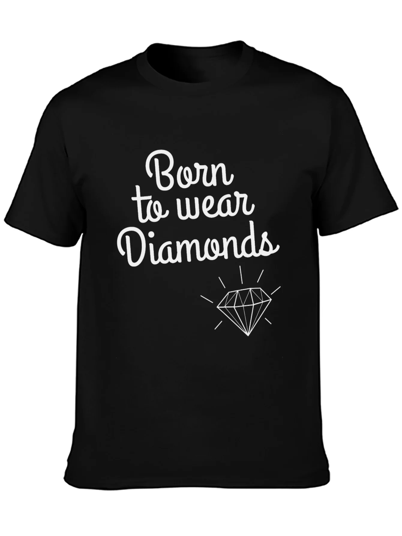 Born to Wear Diamonds Graphic Tee