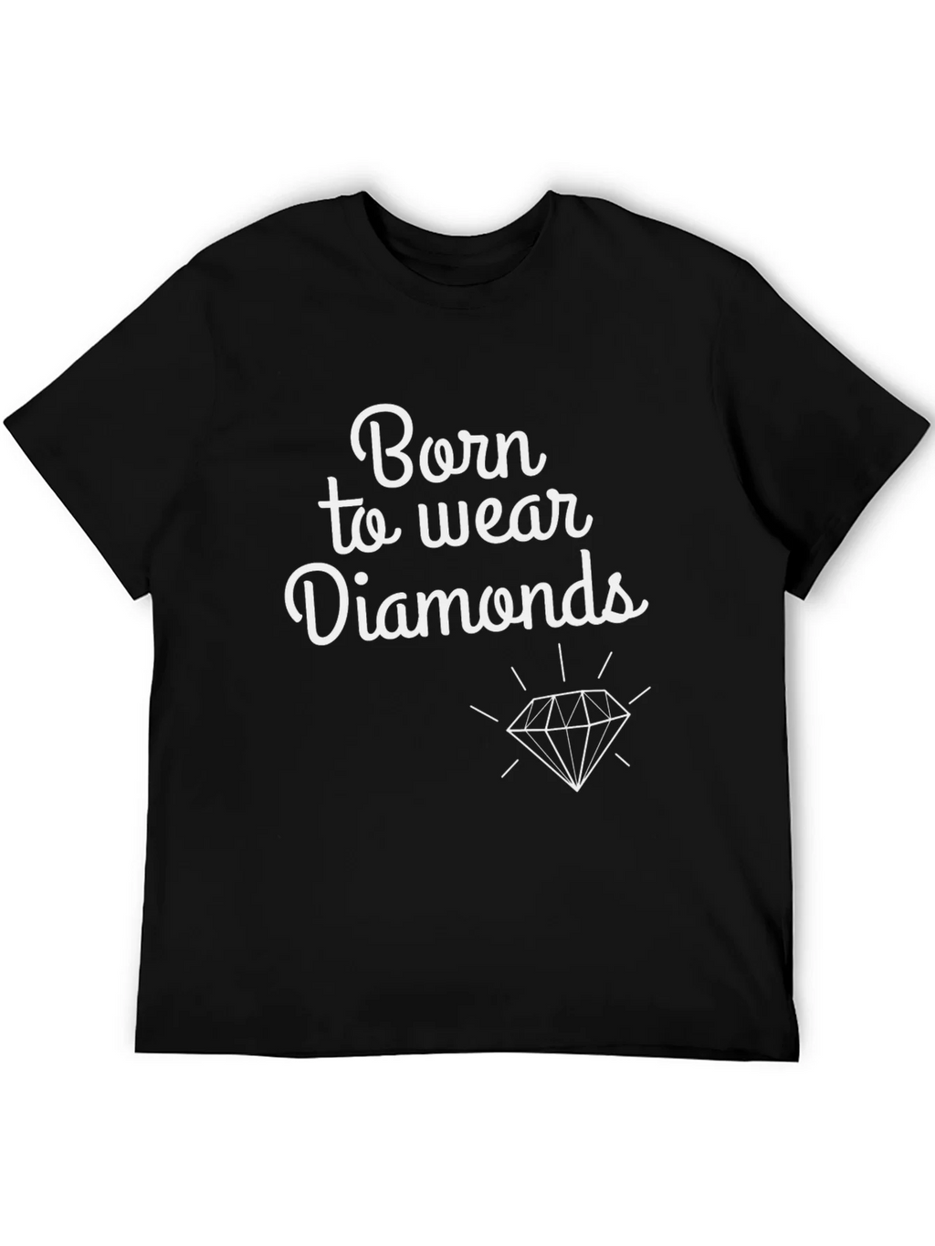 Born to Wear Diamonds Graphic Tee