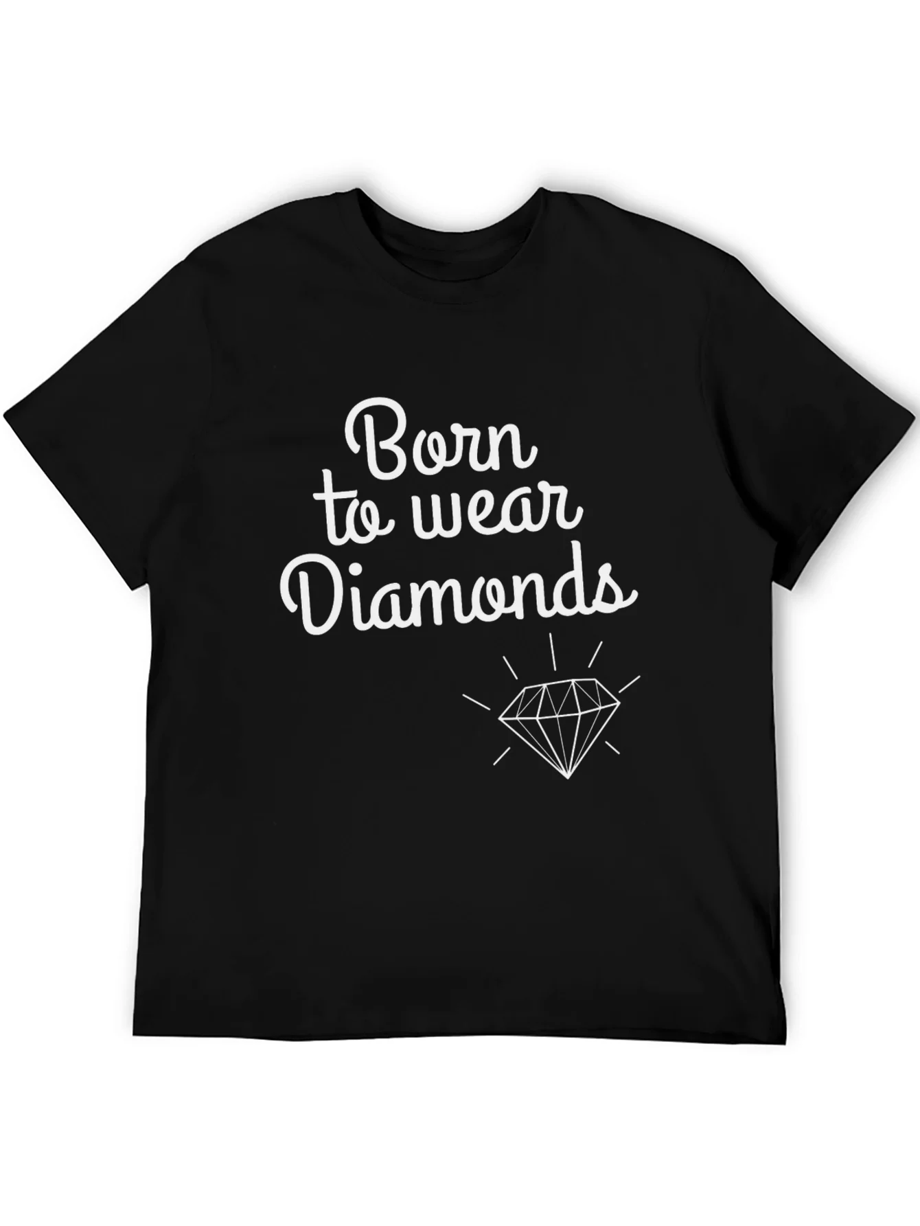 Born to Wear Diamonds Graphic Tee