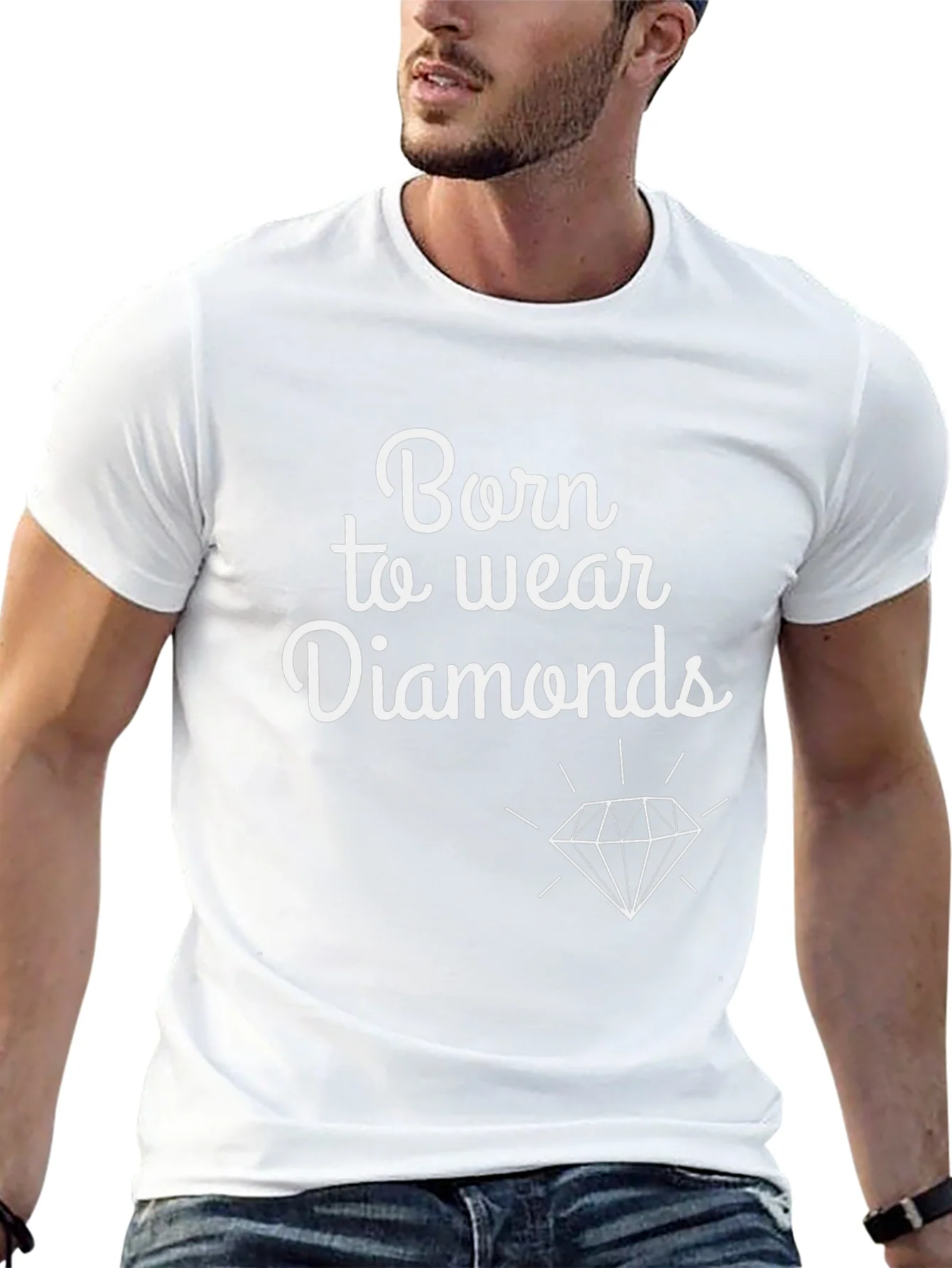 Born to Wear Diamonds Graphic Tee